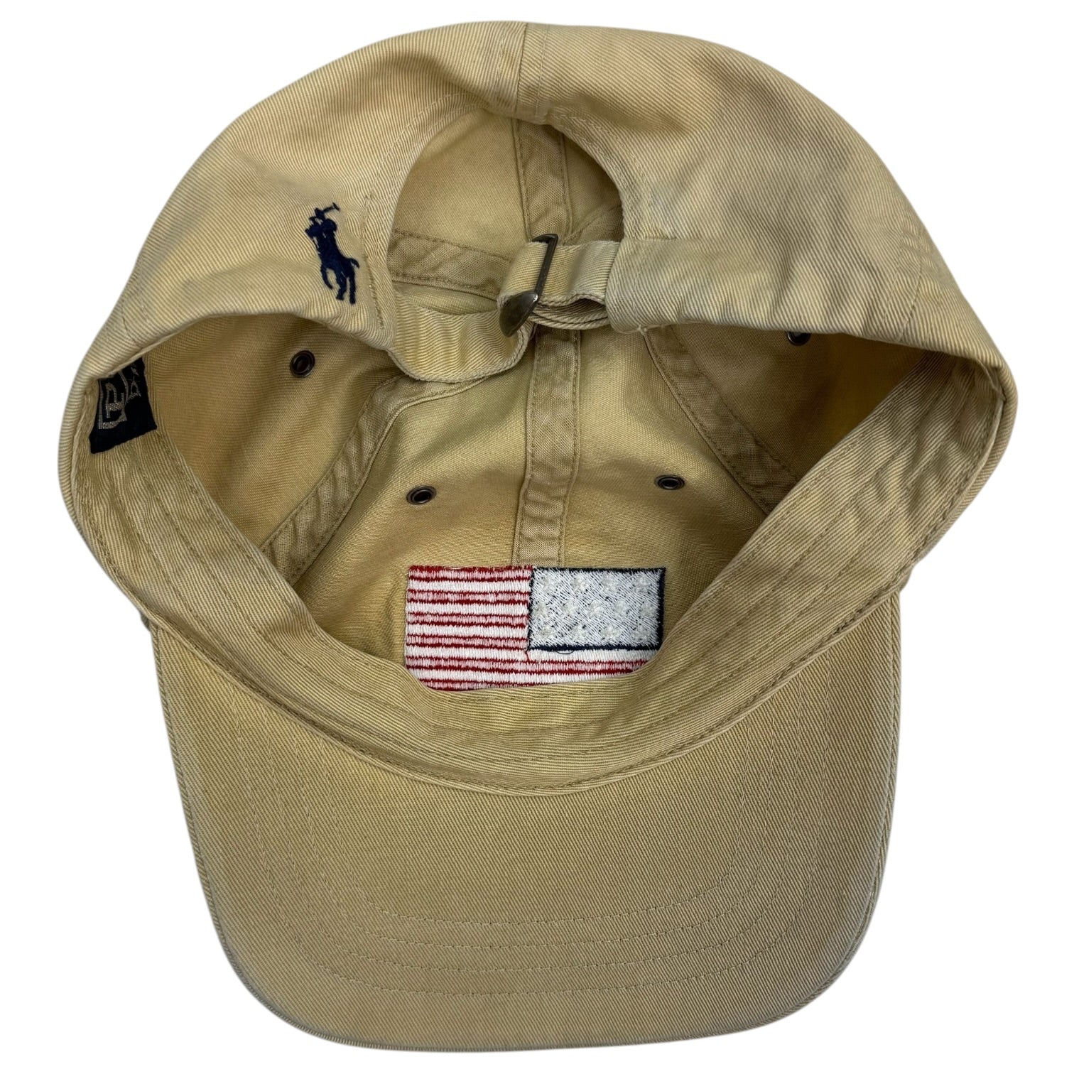 Vintage Polo Ralph Lauren USA Hat Khaki