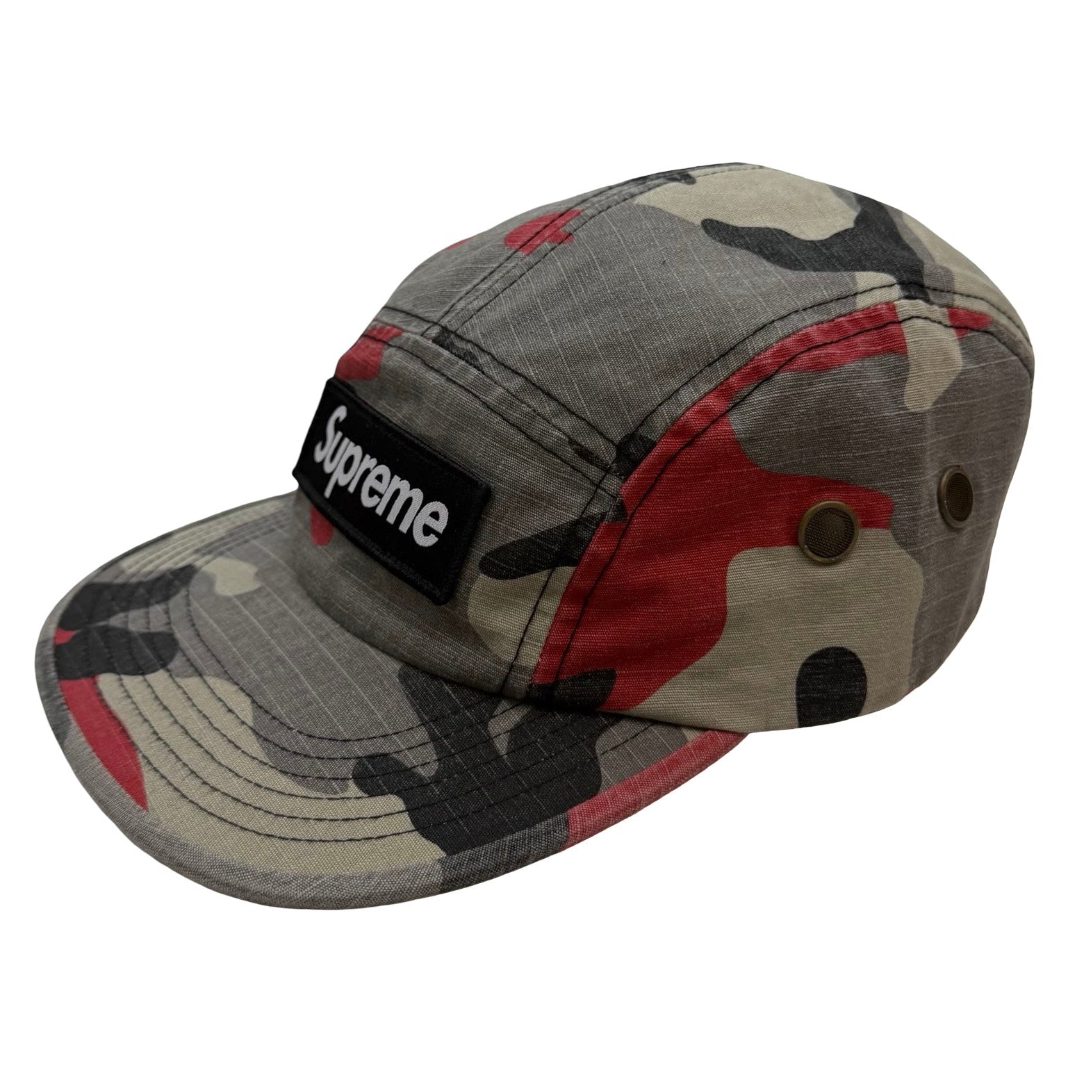 Supreme Military Camp Cap Red Camo