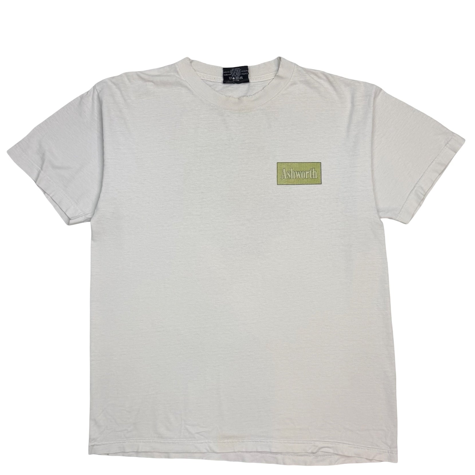 Vintage Ashworth Golf Tee White