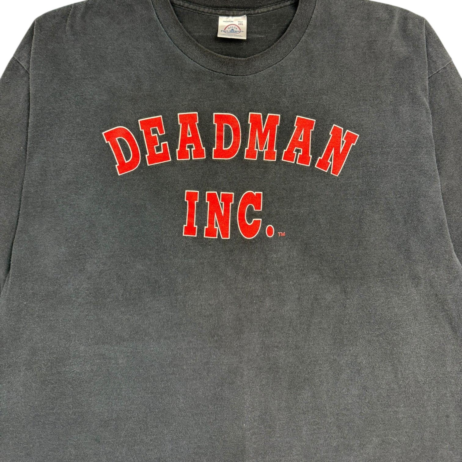 Vintage WWE Undertaker Deadman Inc Longsleeve Shirt Black