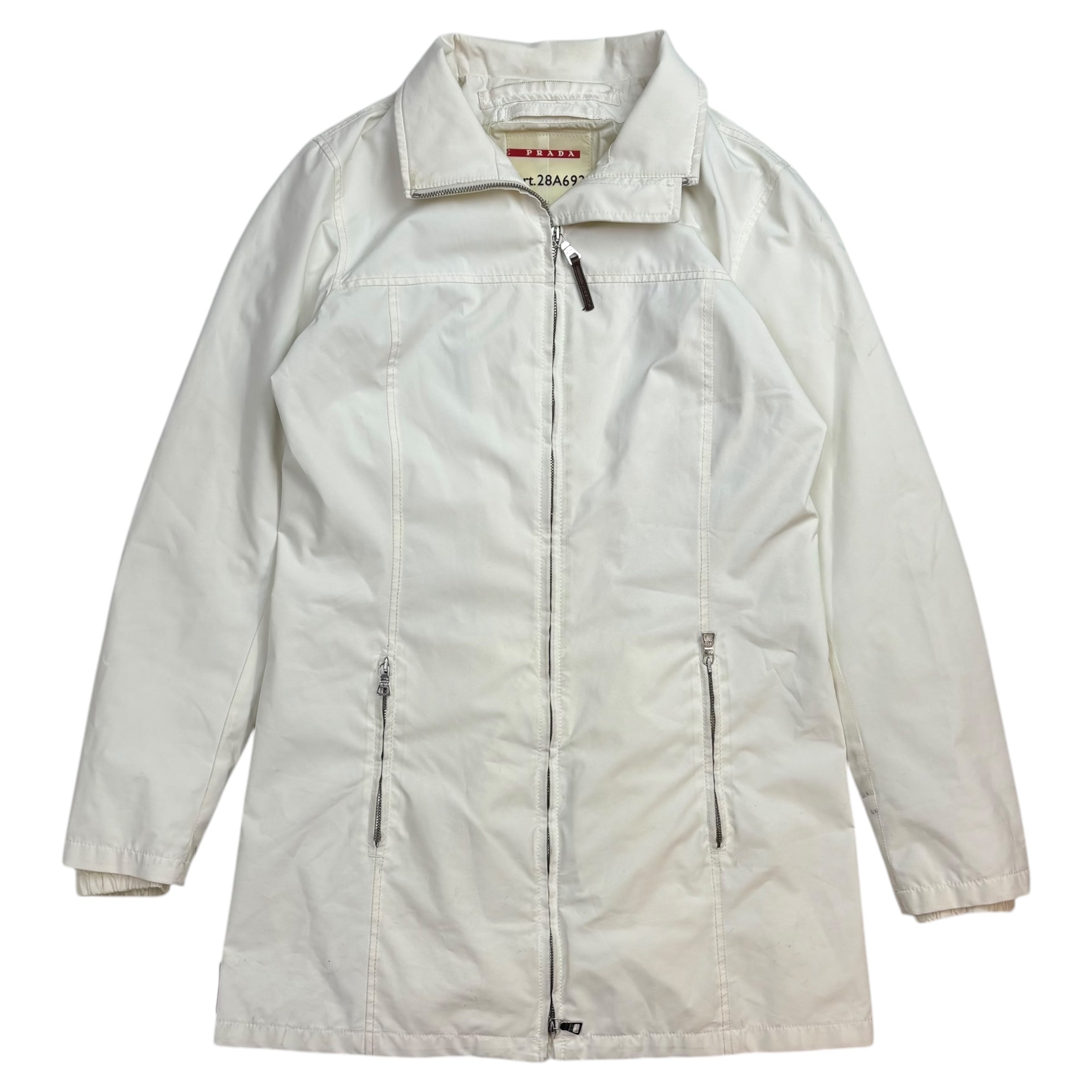 Prada Rain Trench Coat White (W)