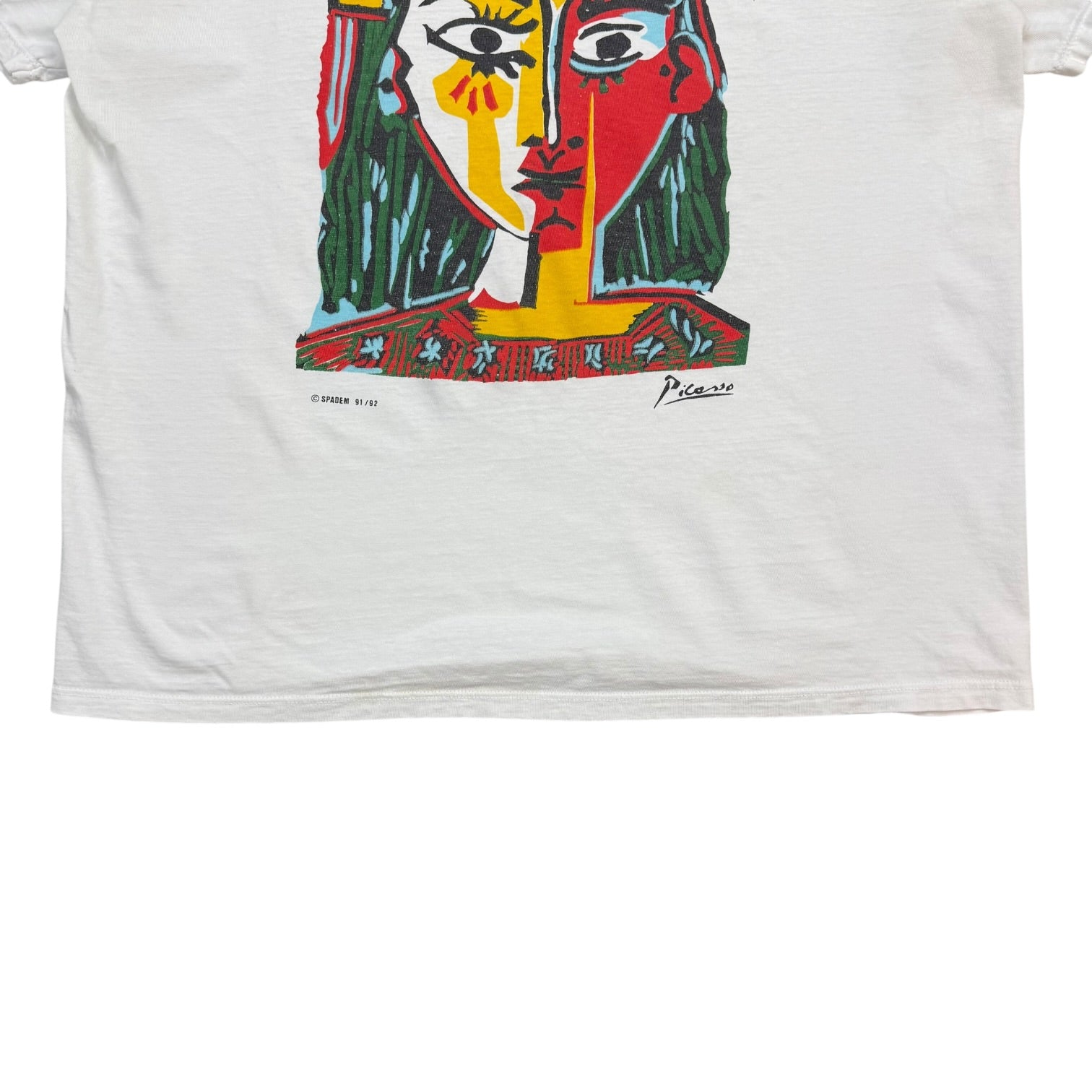 Vintage Picasso Head Of A Woman T-Shirt White