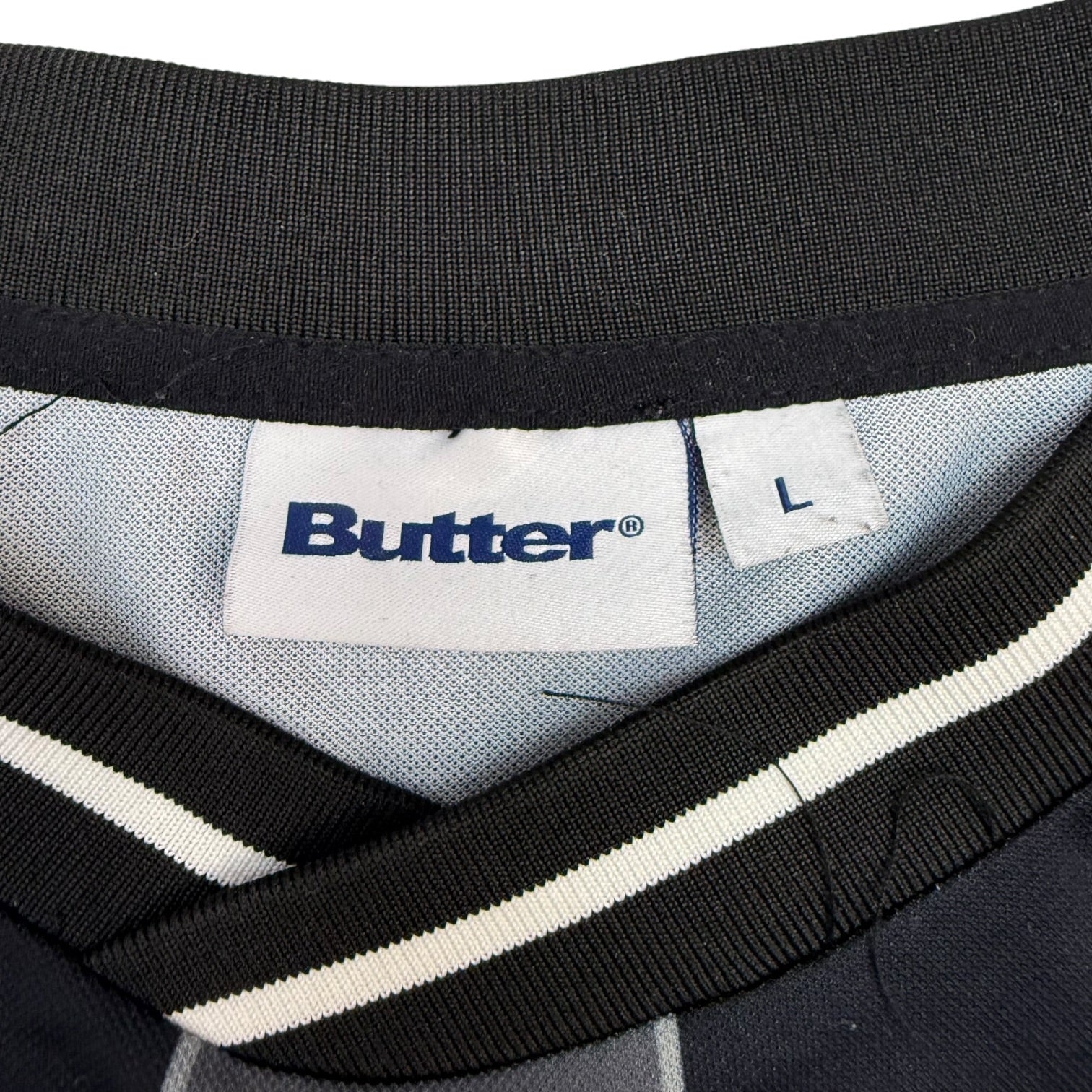 Butter Goods Corrosive LS Jersey Black/Grey