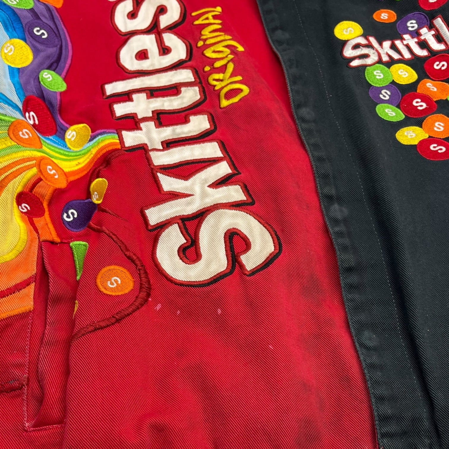 Vintage Skittles Jeff Hamilton Racing Jacket