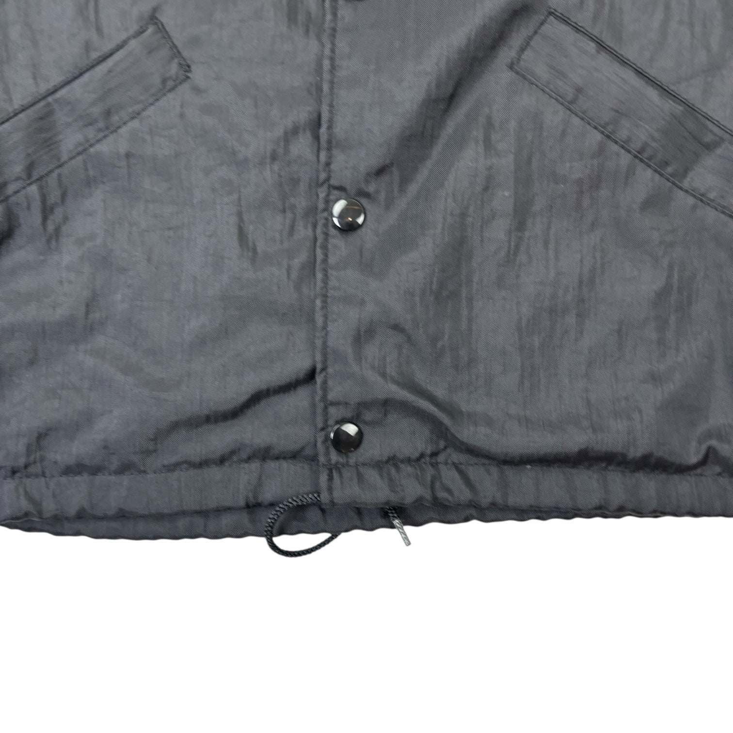 Vintage 90s BAPE Coach Jacket Black