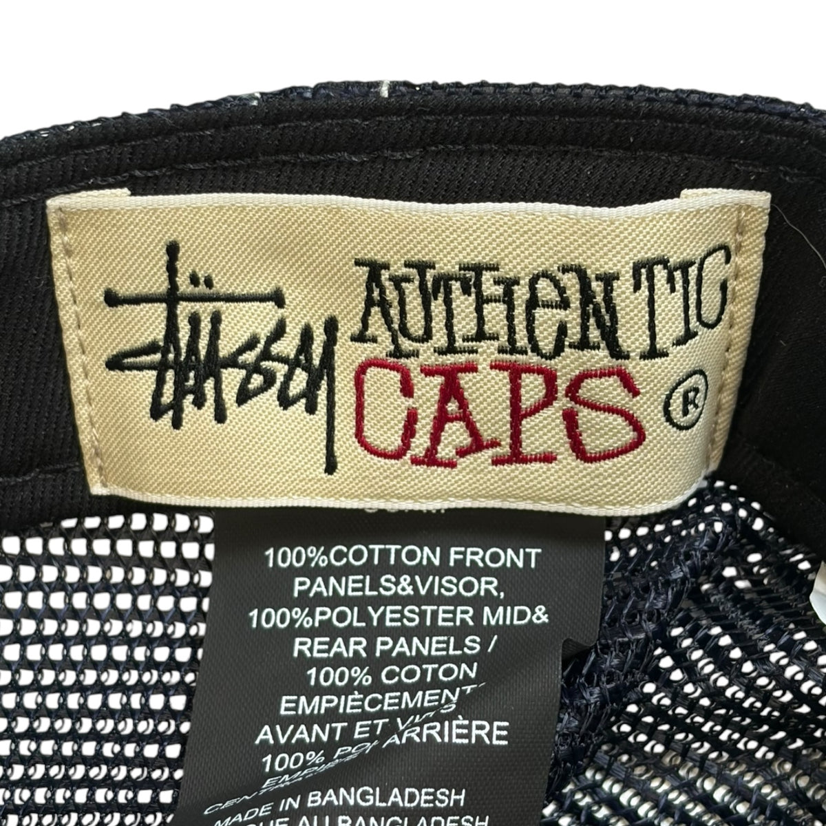 Stussy 9TWENTY Washed Basic Trucker Navy