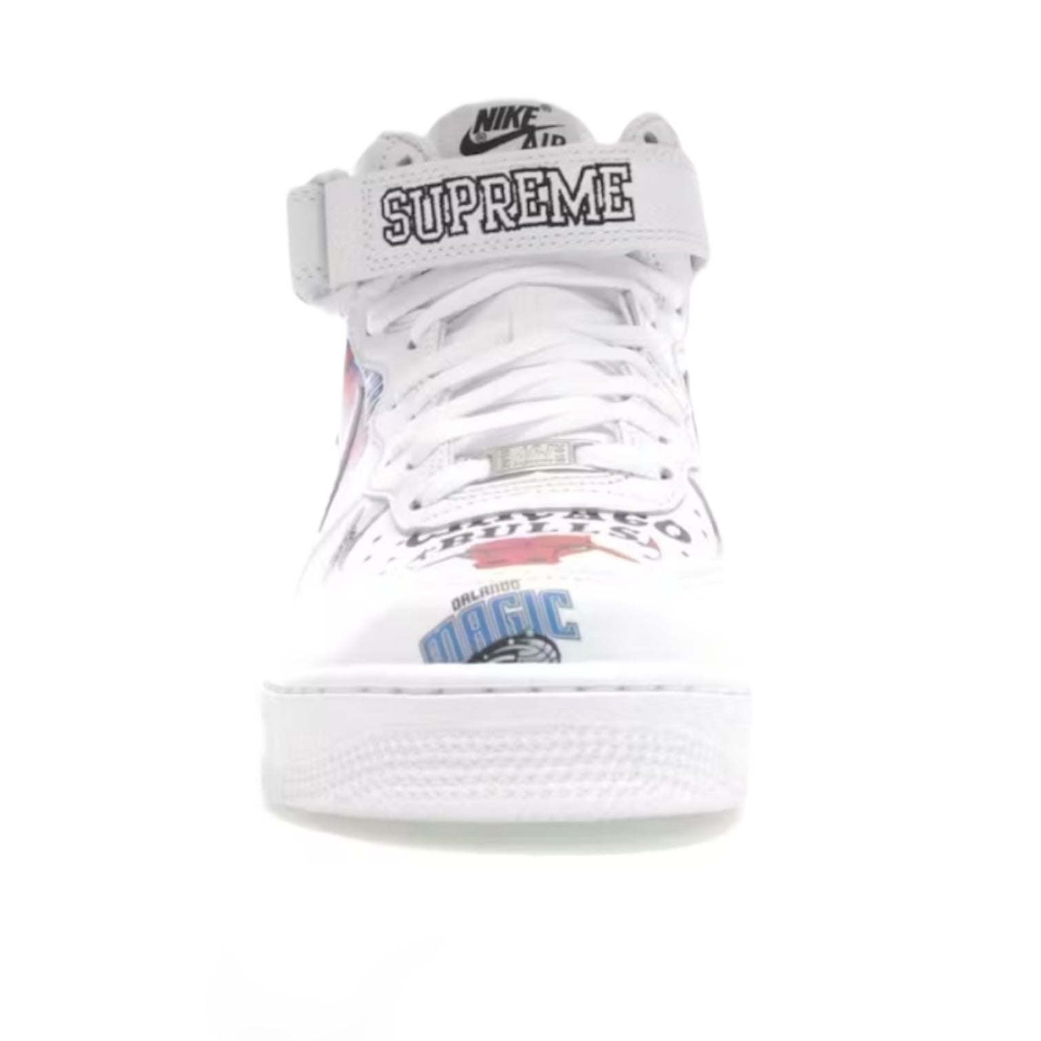 Nike Air Force 1 Mid Supreme NBA White (STEAL)