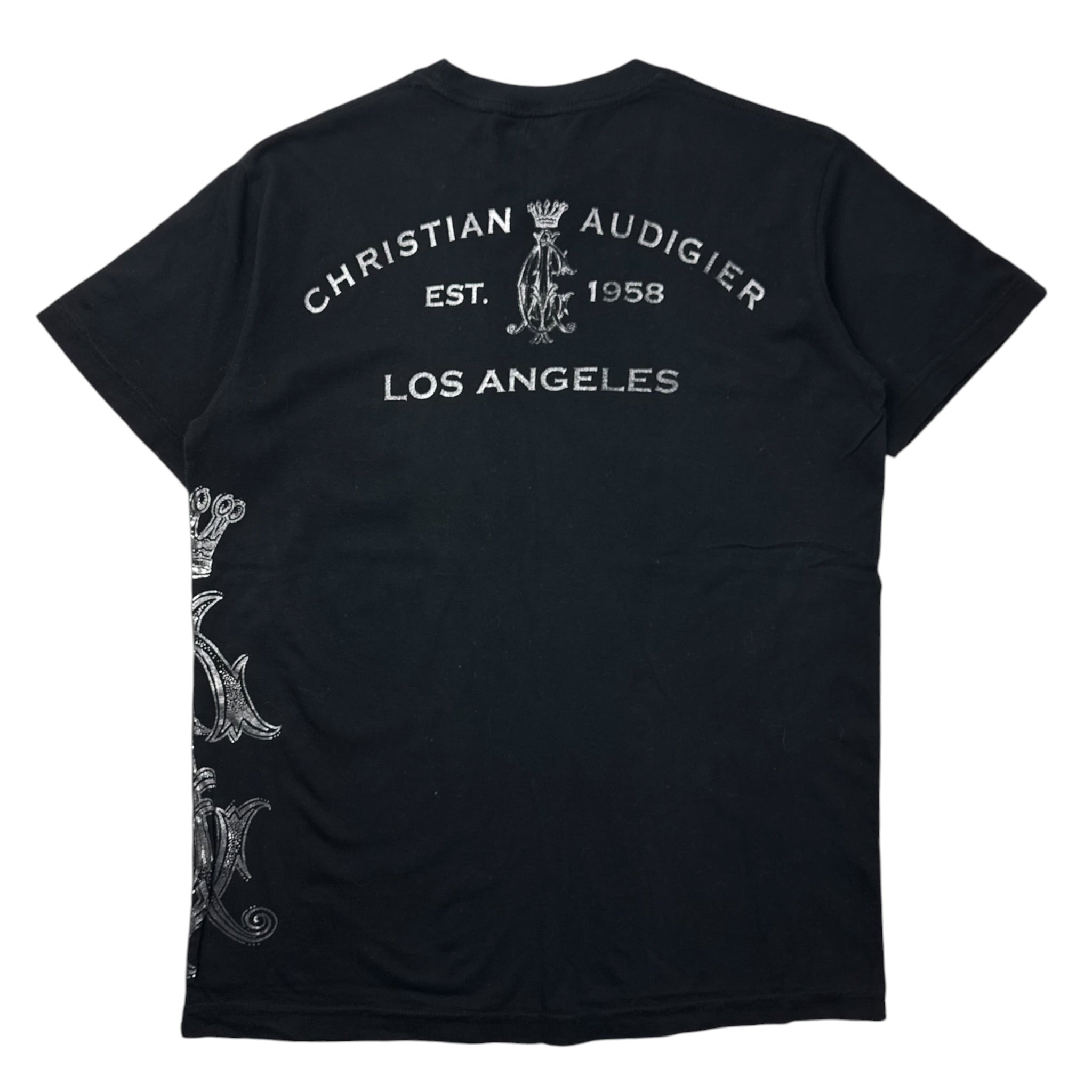 Y2K Christian Audigier Skull T-Shirt