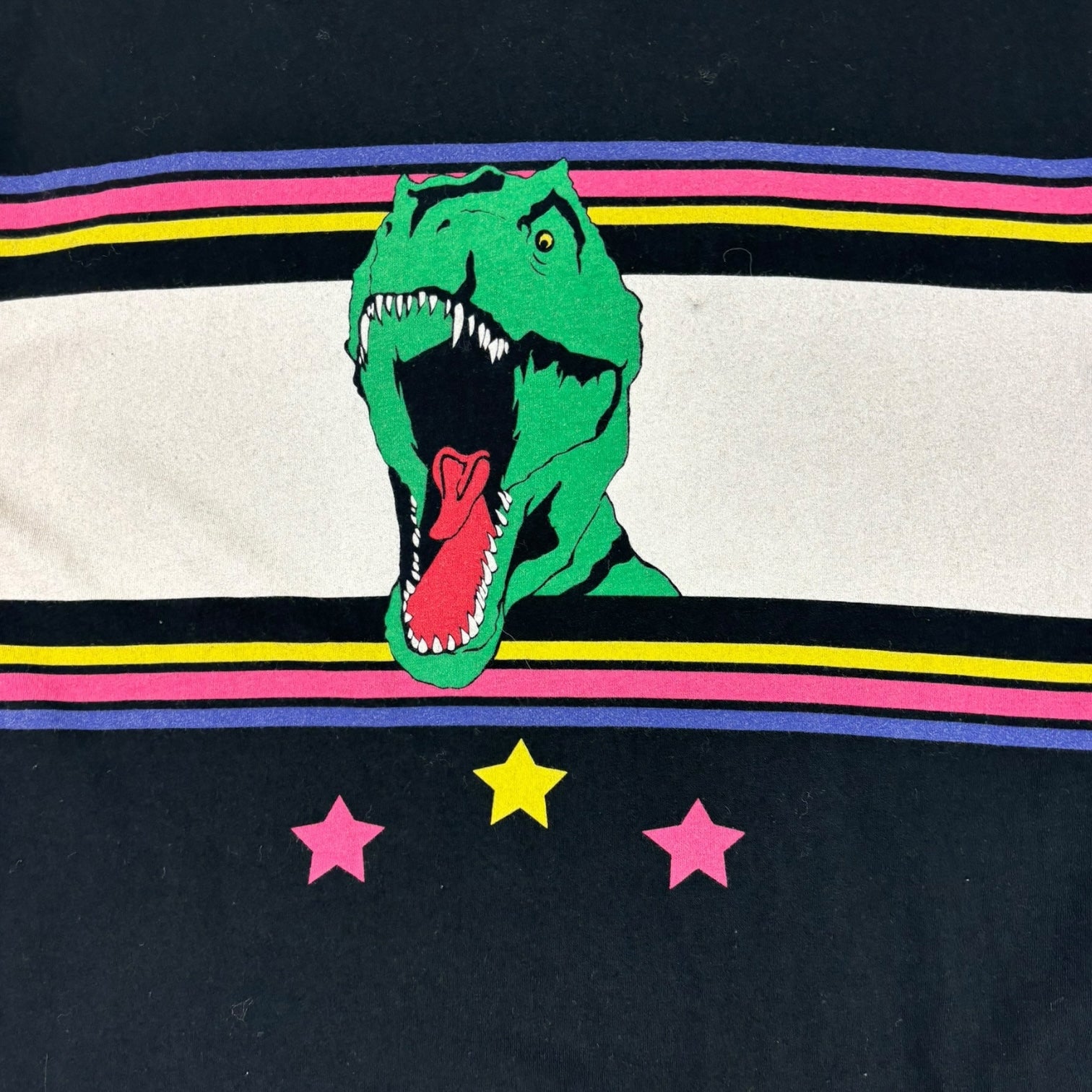Saint Laurent SS16 T-Rex T-Shirt Black