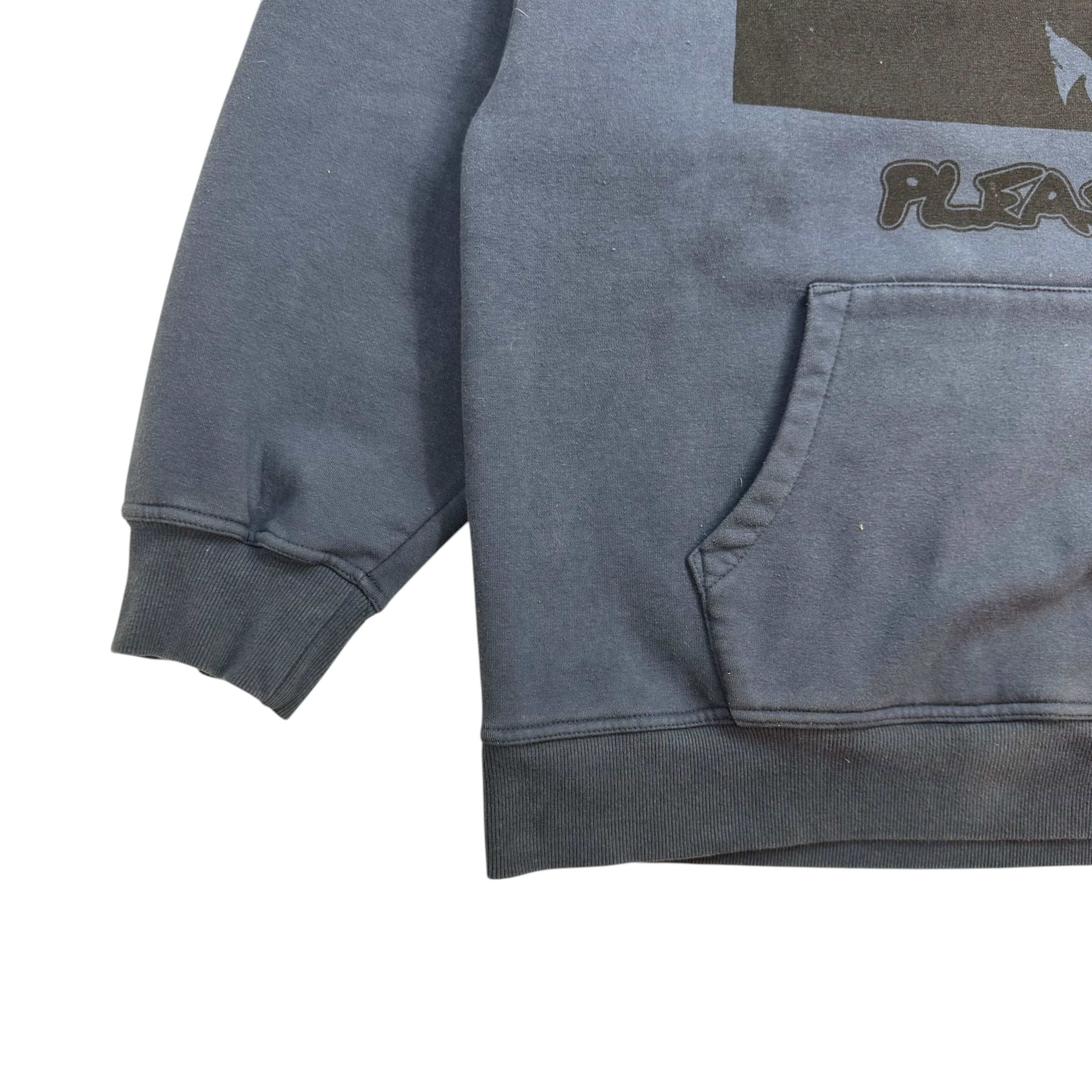 Pleasures Backbone Hoodie Slate