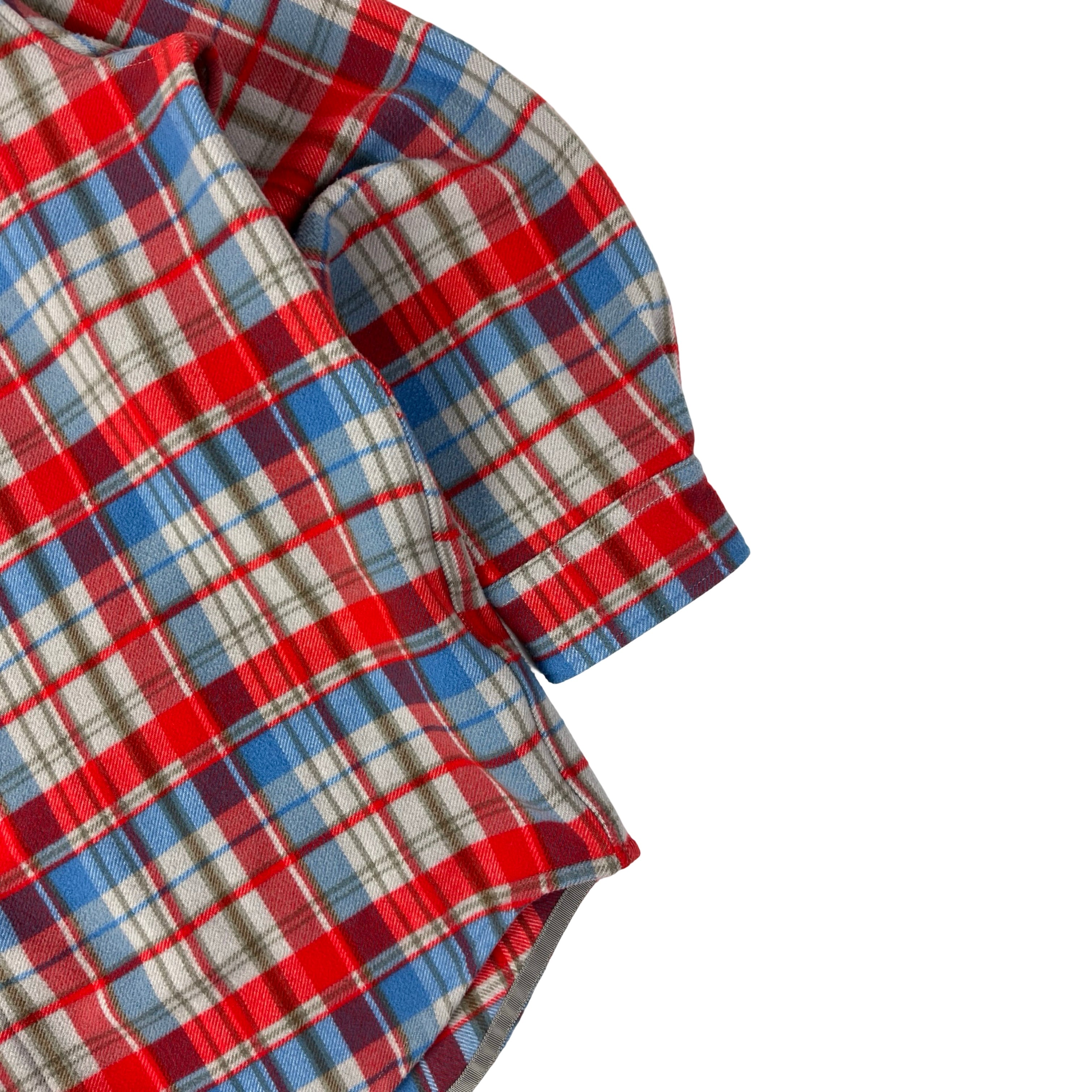 BEAMS Checkered Flannel Shirt