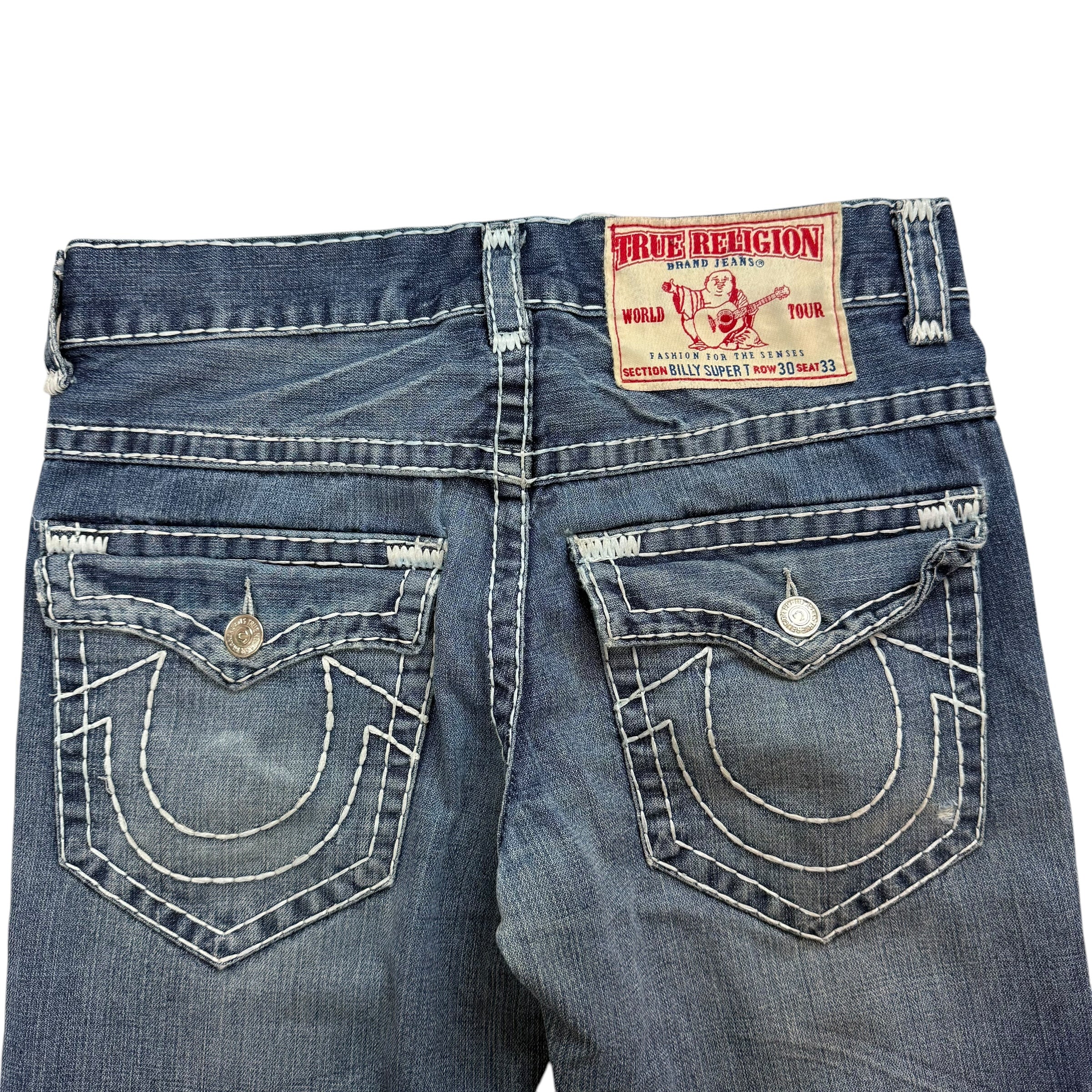 Vintage True Religion Super T Denim Pants Dark Wash