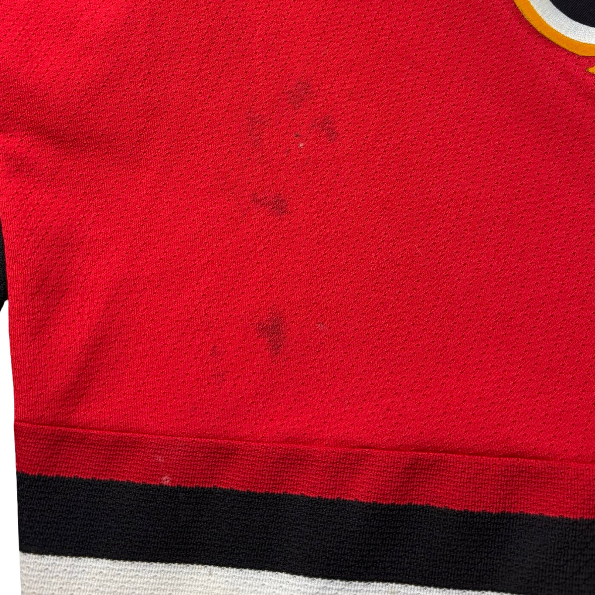 Vintage CCM Calgary Flames Chuck Kobasew NHL Home Jersey