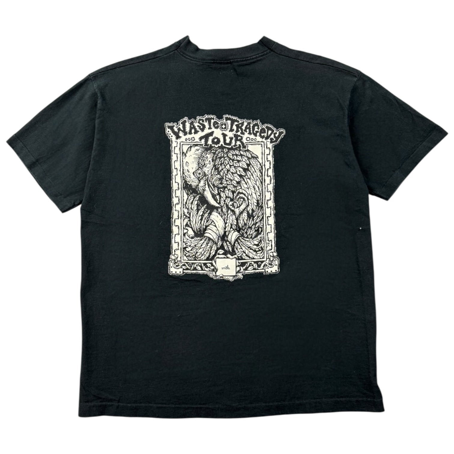 Vintage The Smalls Waste Tragedy Tour Tee Black