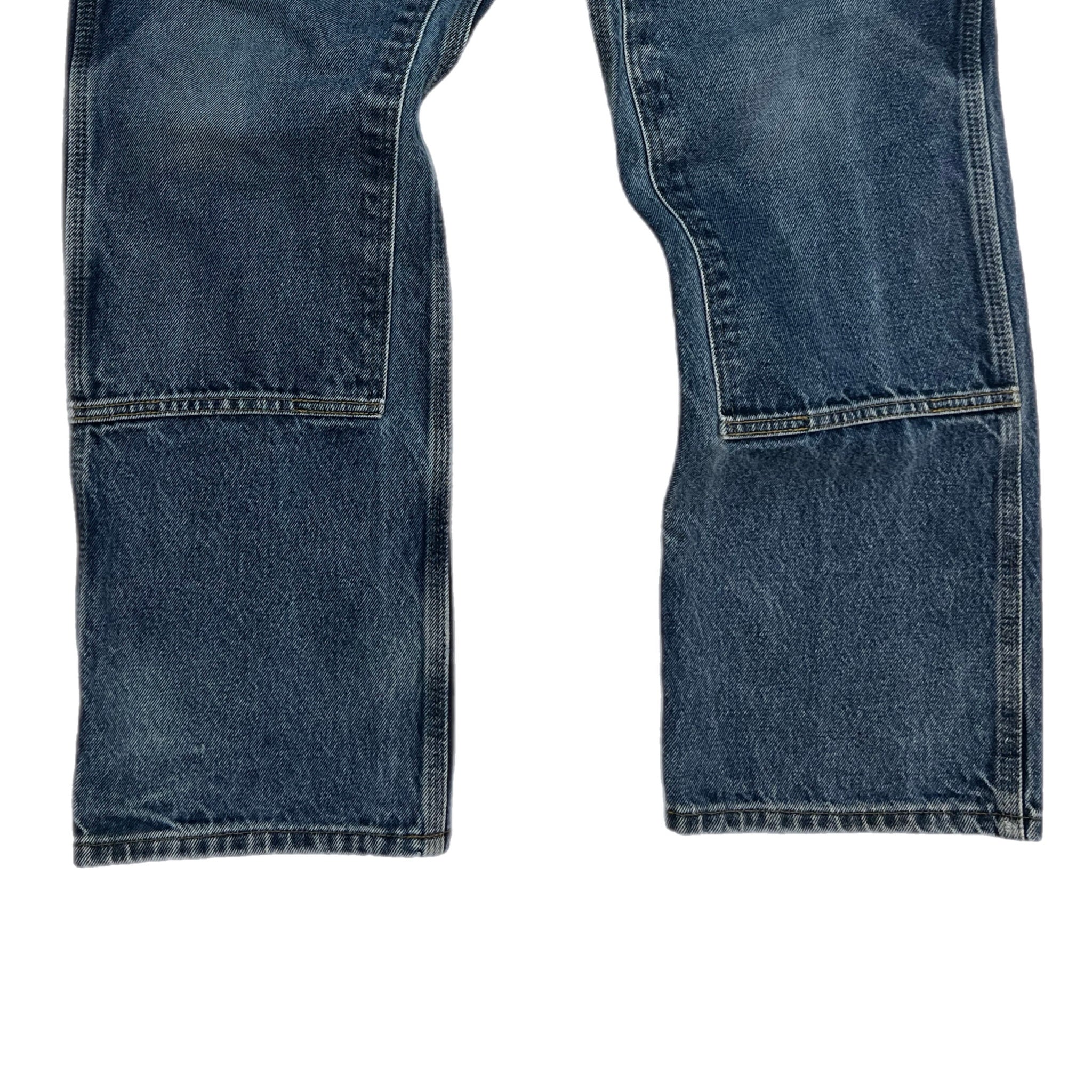 Vintage Carhartt Washed Denim Double Knee