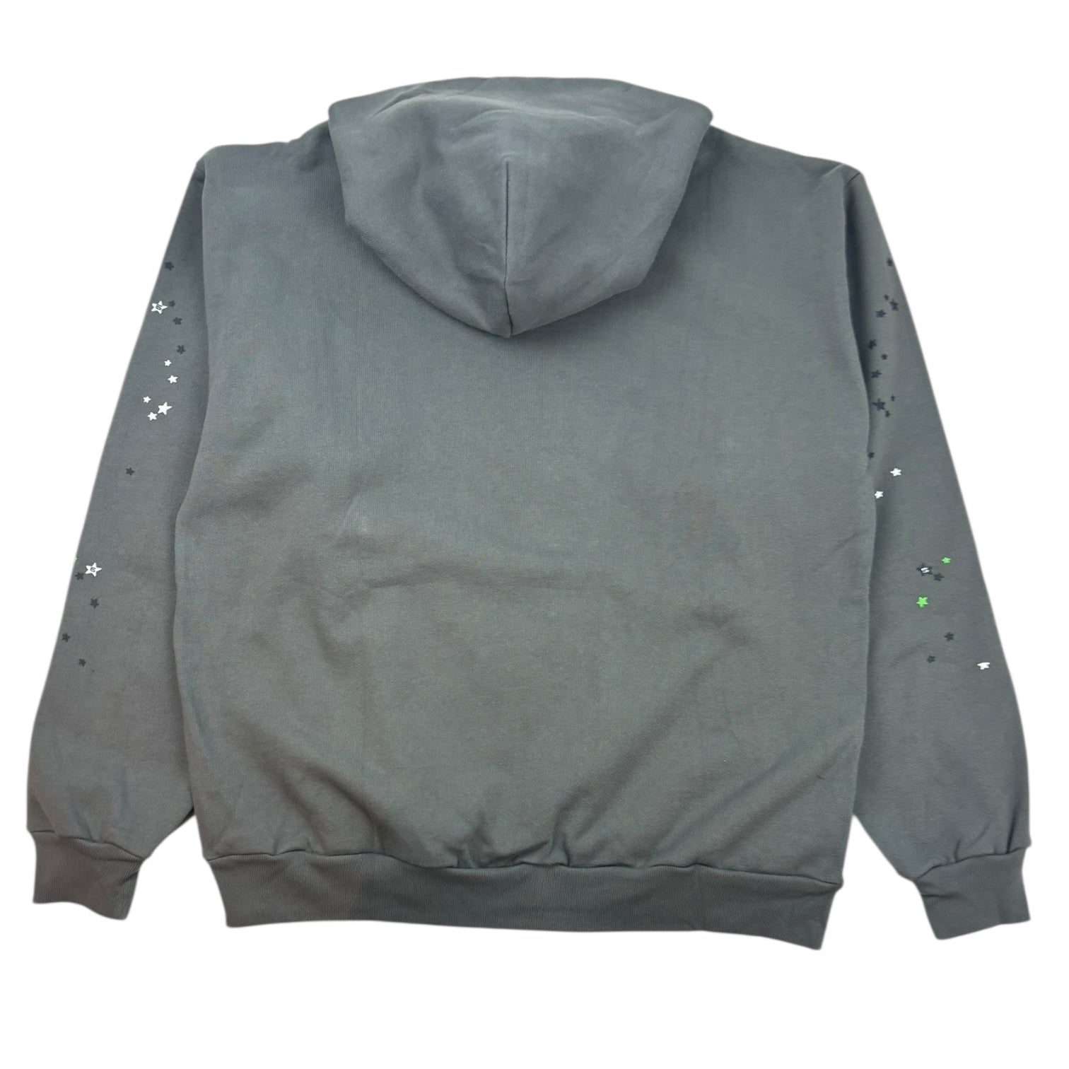 Sp5der Punk V2 Hoodie Slate Grey