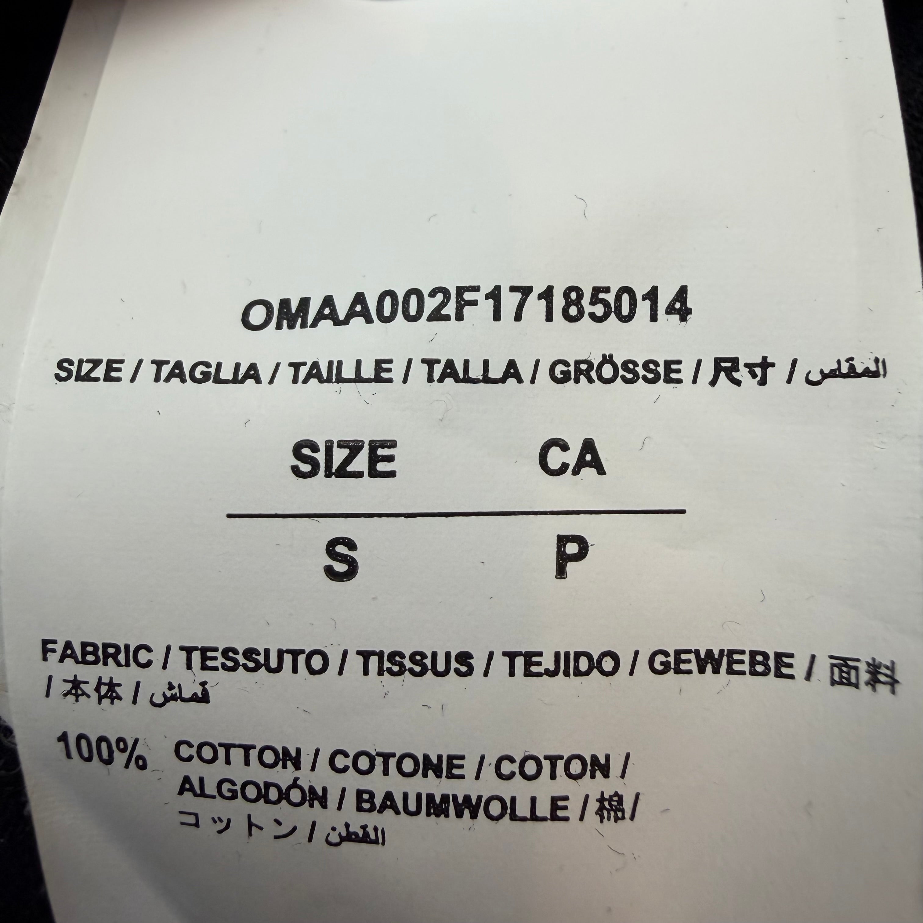 Off-White “Seeing Things” Triangle Eyes Tee Black