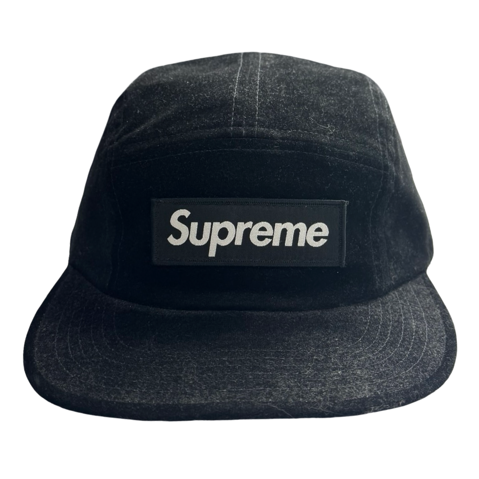 Supreme Ventile Camp Cap Black