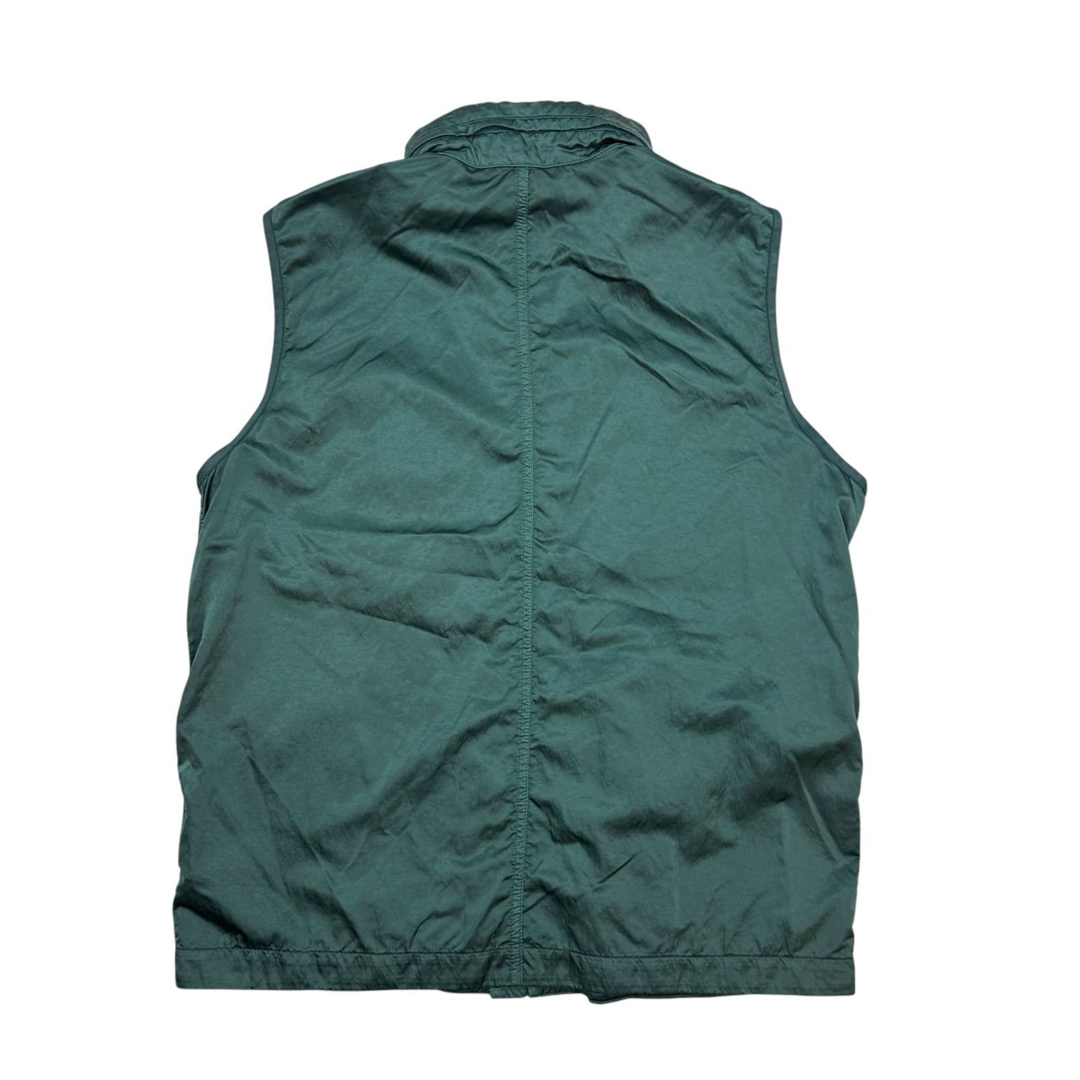 Stone Island Nylon Raso-TC Vest Green