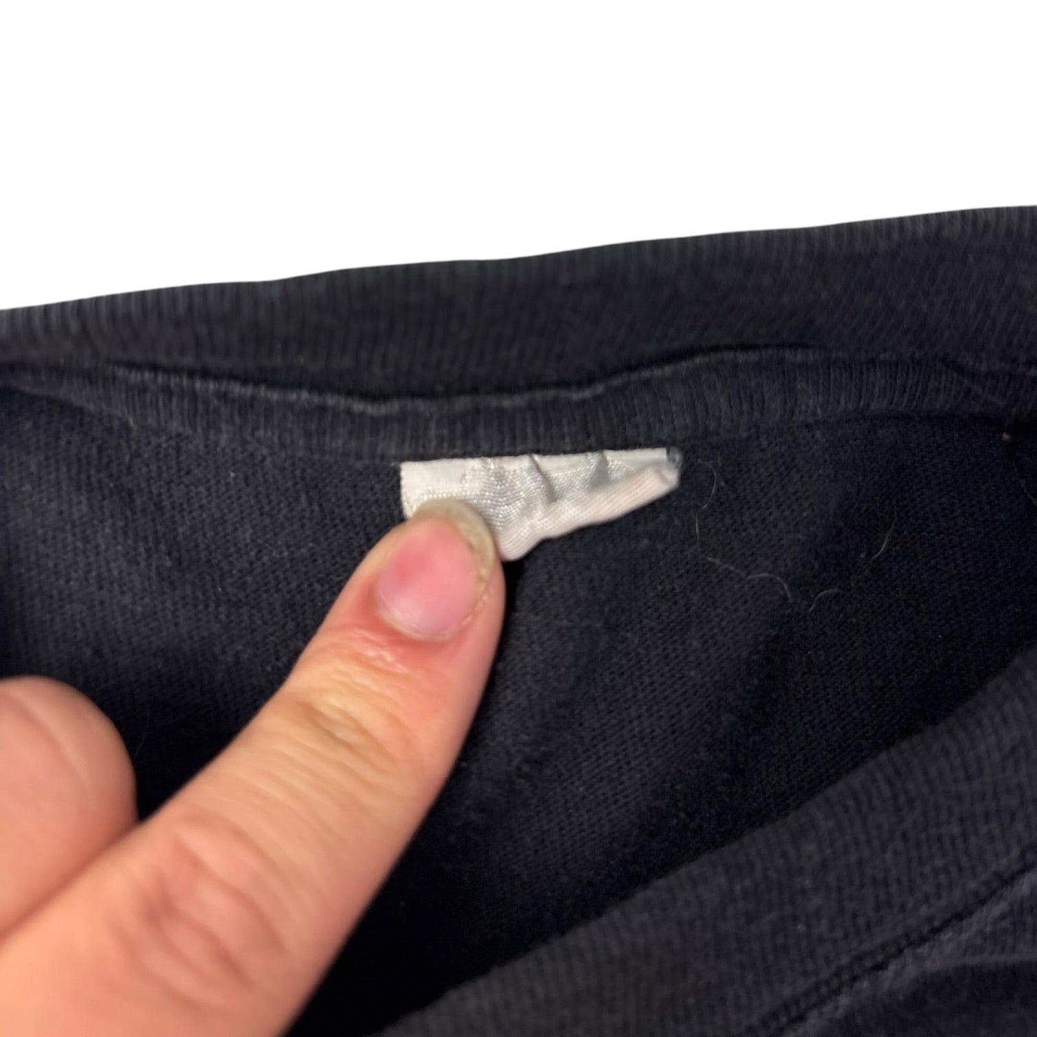 Vintage "Dic" Stationary Satire T-Shirt Black