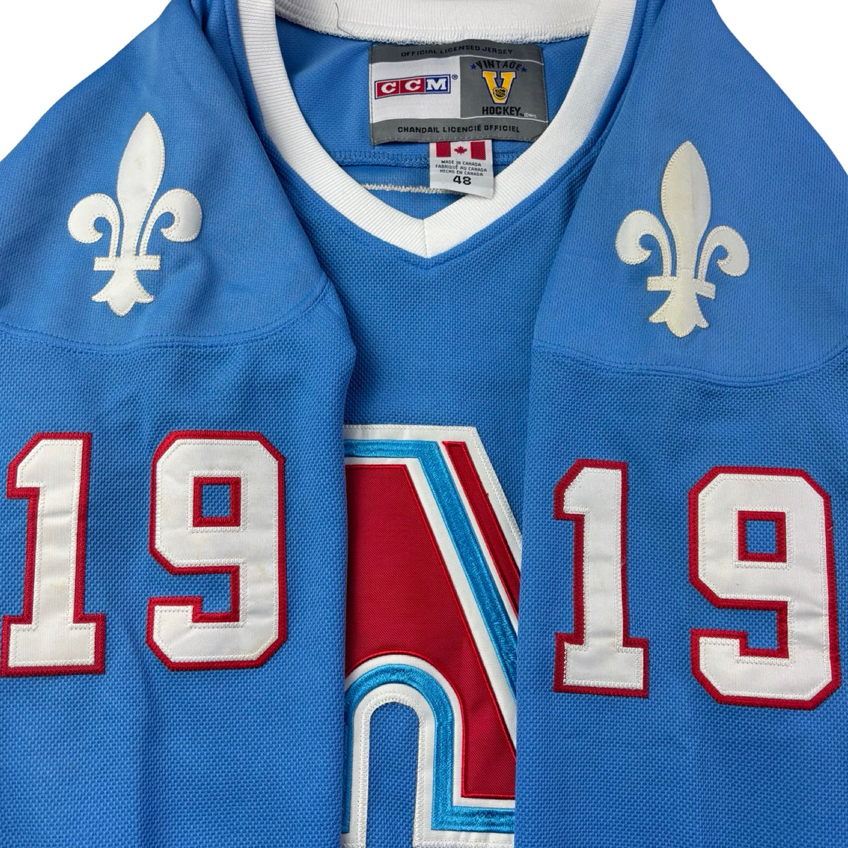 Vintage CCM Quebec Nordiques Joe Sakic NHL Home/Away Jersey