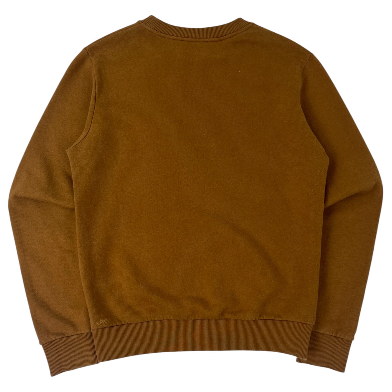 (W) A.P.C Crewneck Caramel Brown