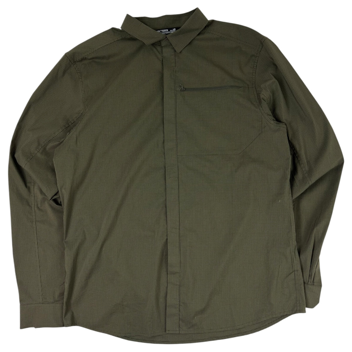 Arc’teryx Kaslo Long Sleeve Button Up Shirt Green