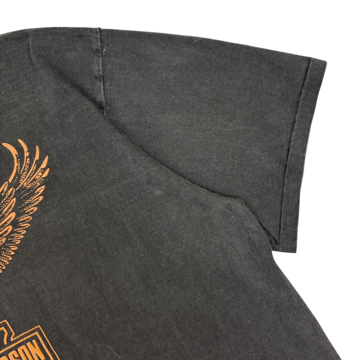 1990 Harley Davidson Logo Tee Black