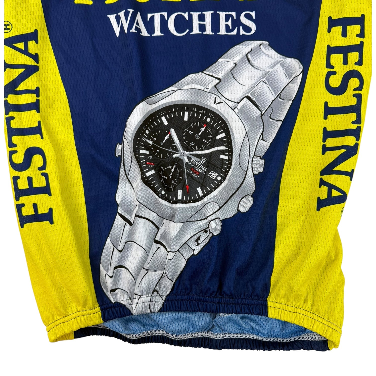 Vintage Cycling Jersey Festina Watches