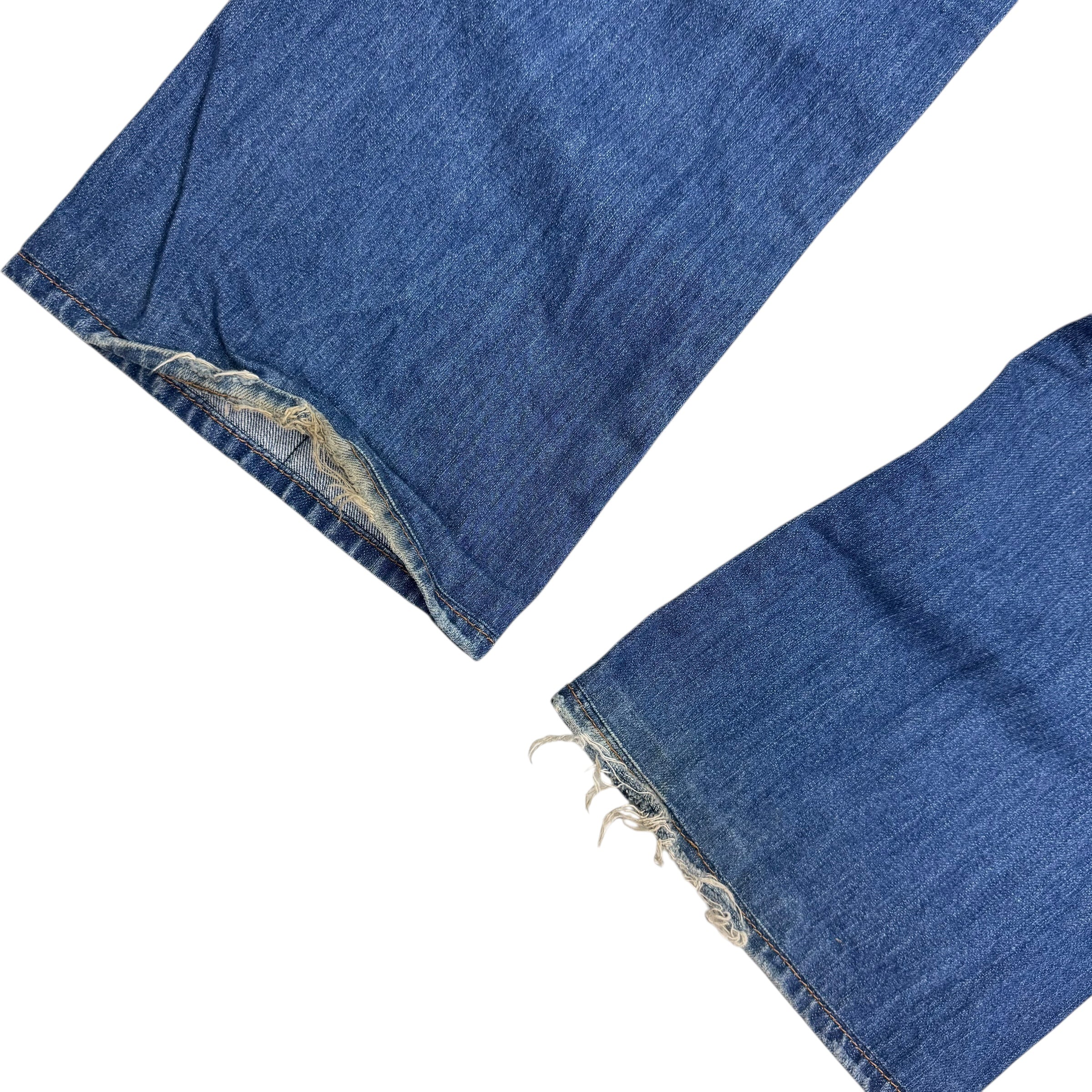 Vintage True Religion Boot Cut Denim Pants Dark Wash