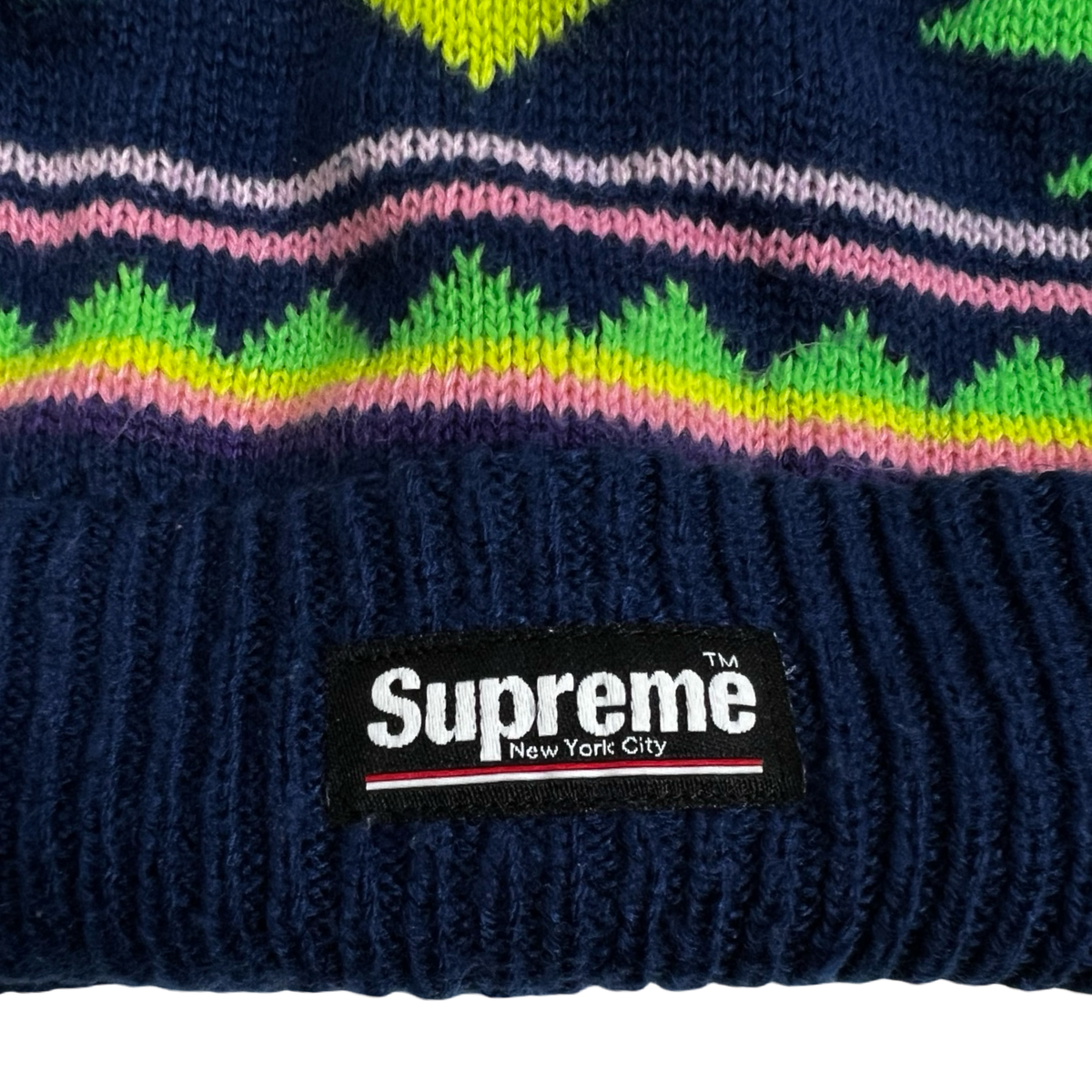 Supreme Southwest Beanie Navy
