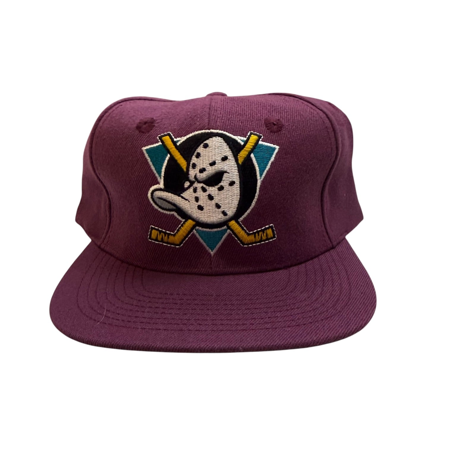 Vintage Anaheim Ducks SnapBack Hat Maroon