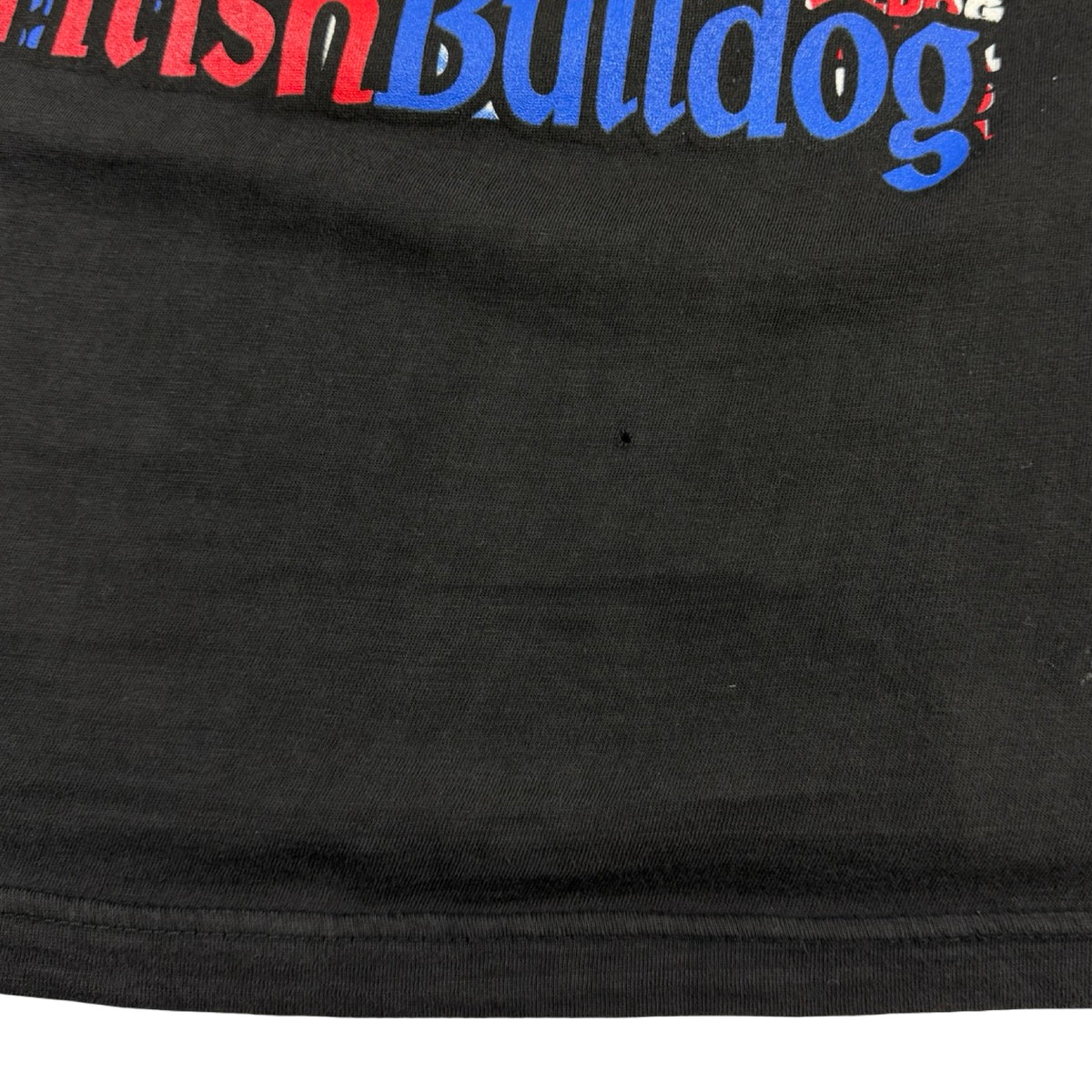 Vintage WWF British Bulldog T-Shirt Black