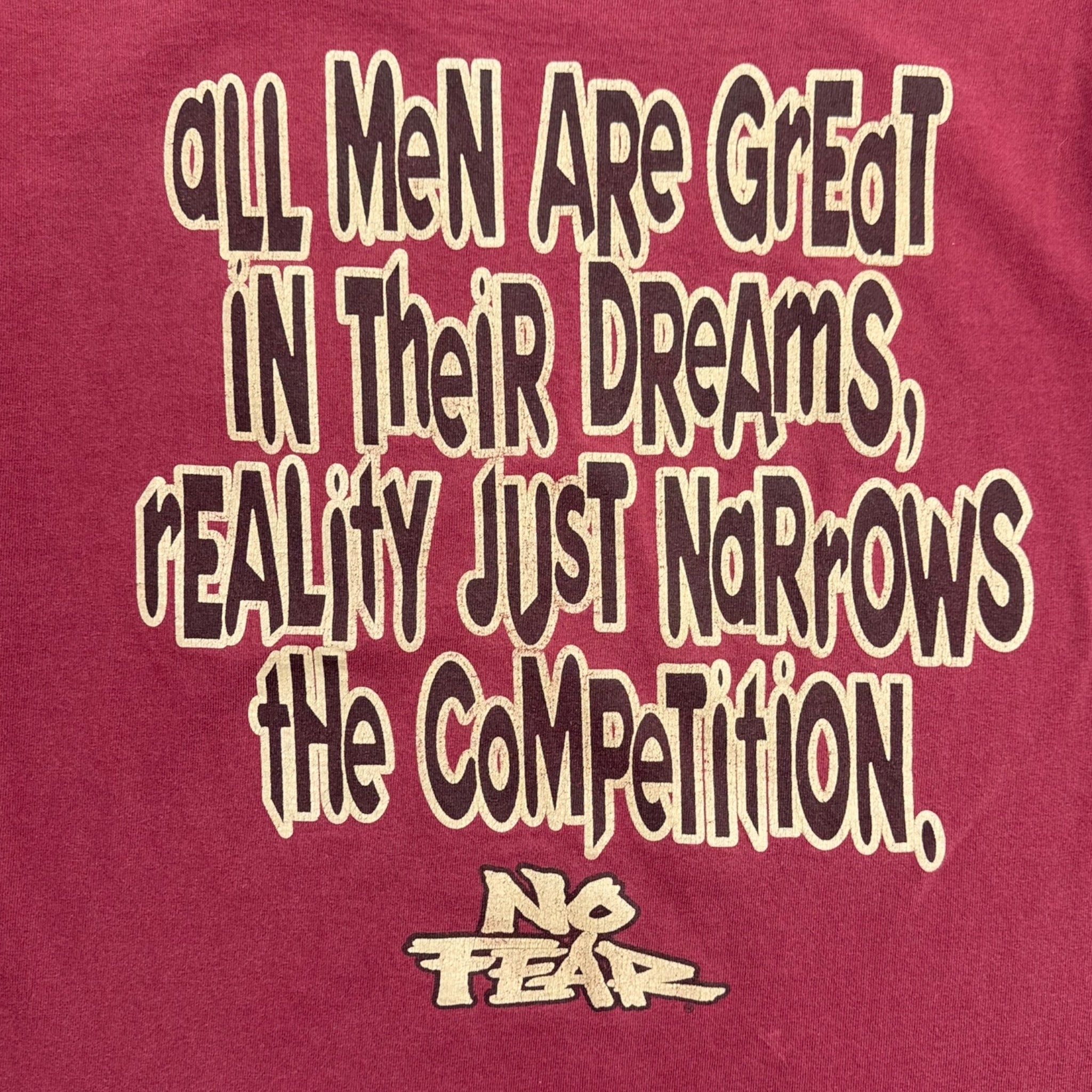 Vintage No Fear “All Men” T-Shirt