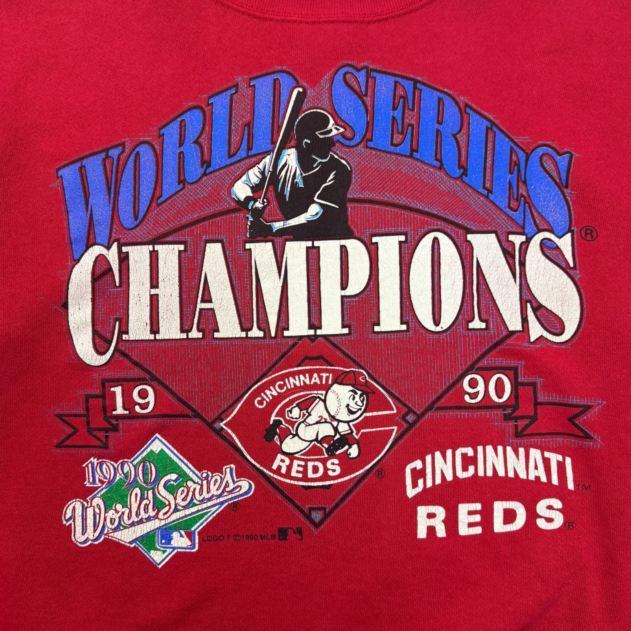 1990 Cincinnati Reds World Series Crewneck