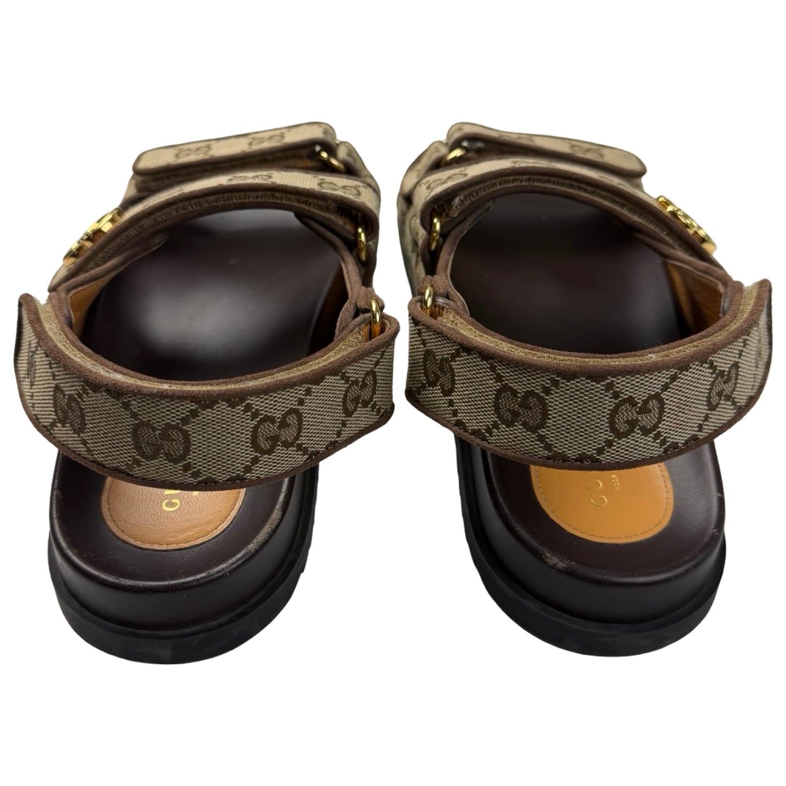 (W) Gucci Double G Sandal Beige (Used)