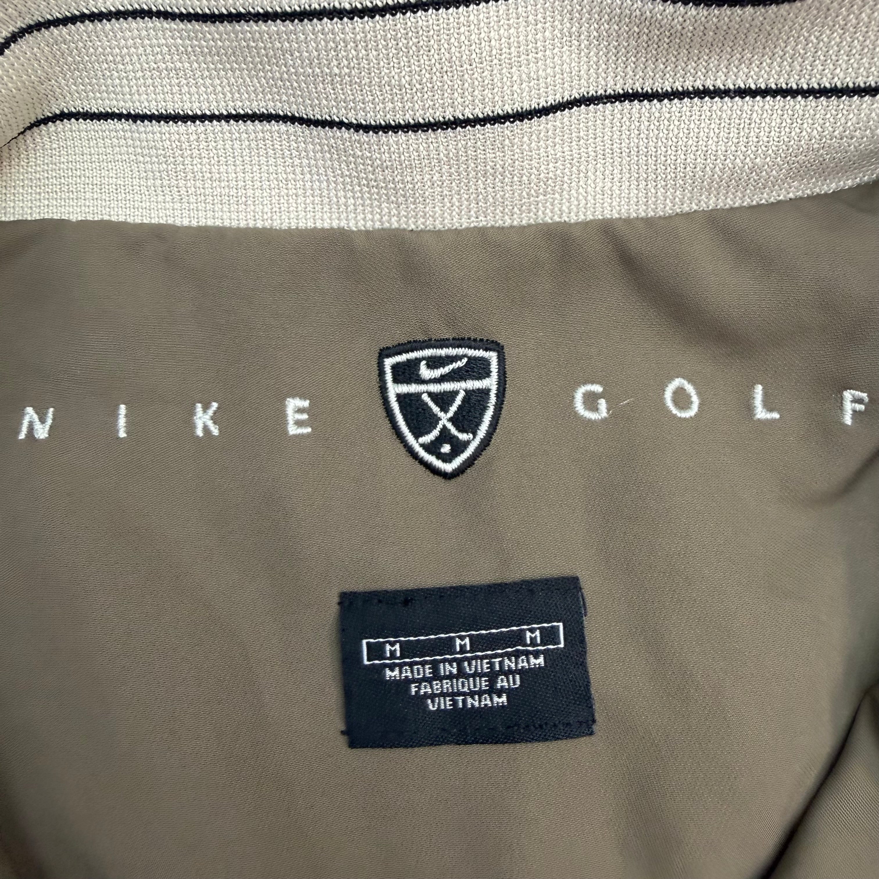 Vintage Nike Golf Quarter Zip Windbreaker Olive