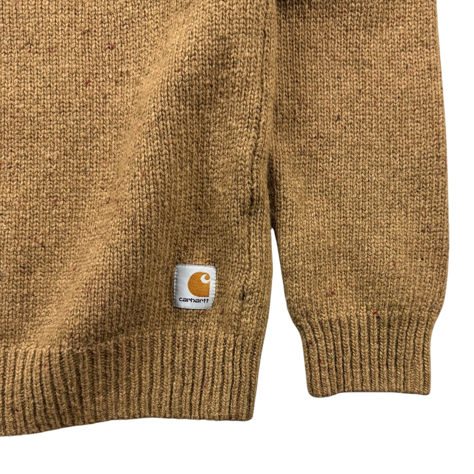 Carhartt WIP Anglistic Sweater Speckled Brown