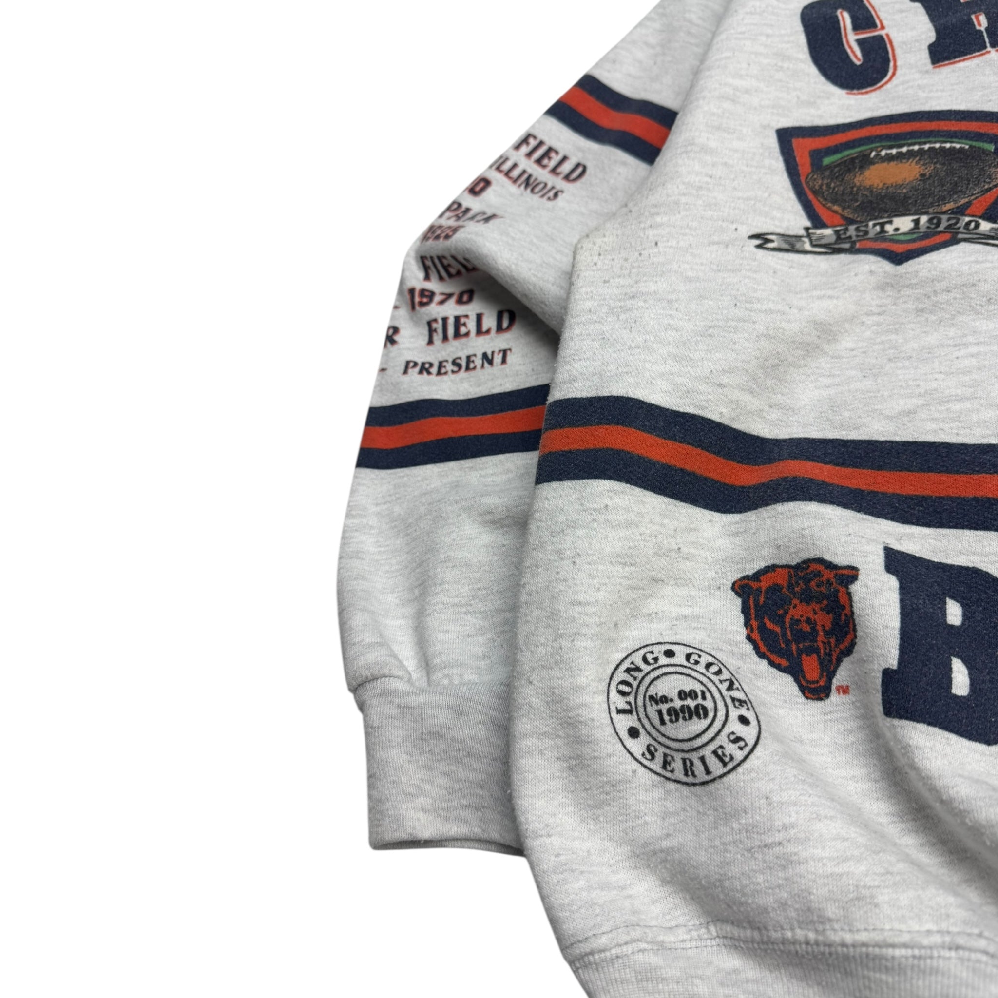 1990 Chicago Bears MLB World Champs AOP Crewneck