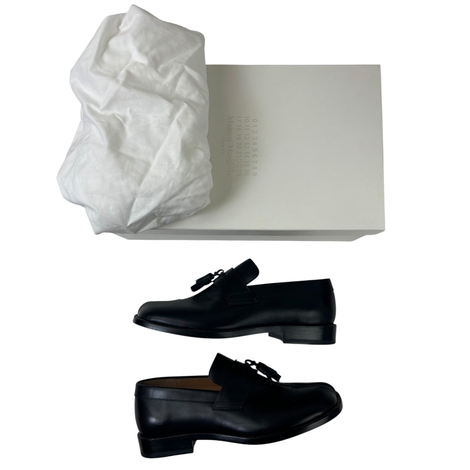 Maison Margiela Tassel Tabi Loafer Black (Used)