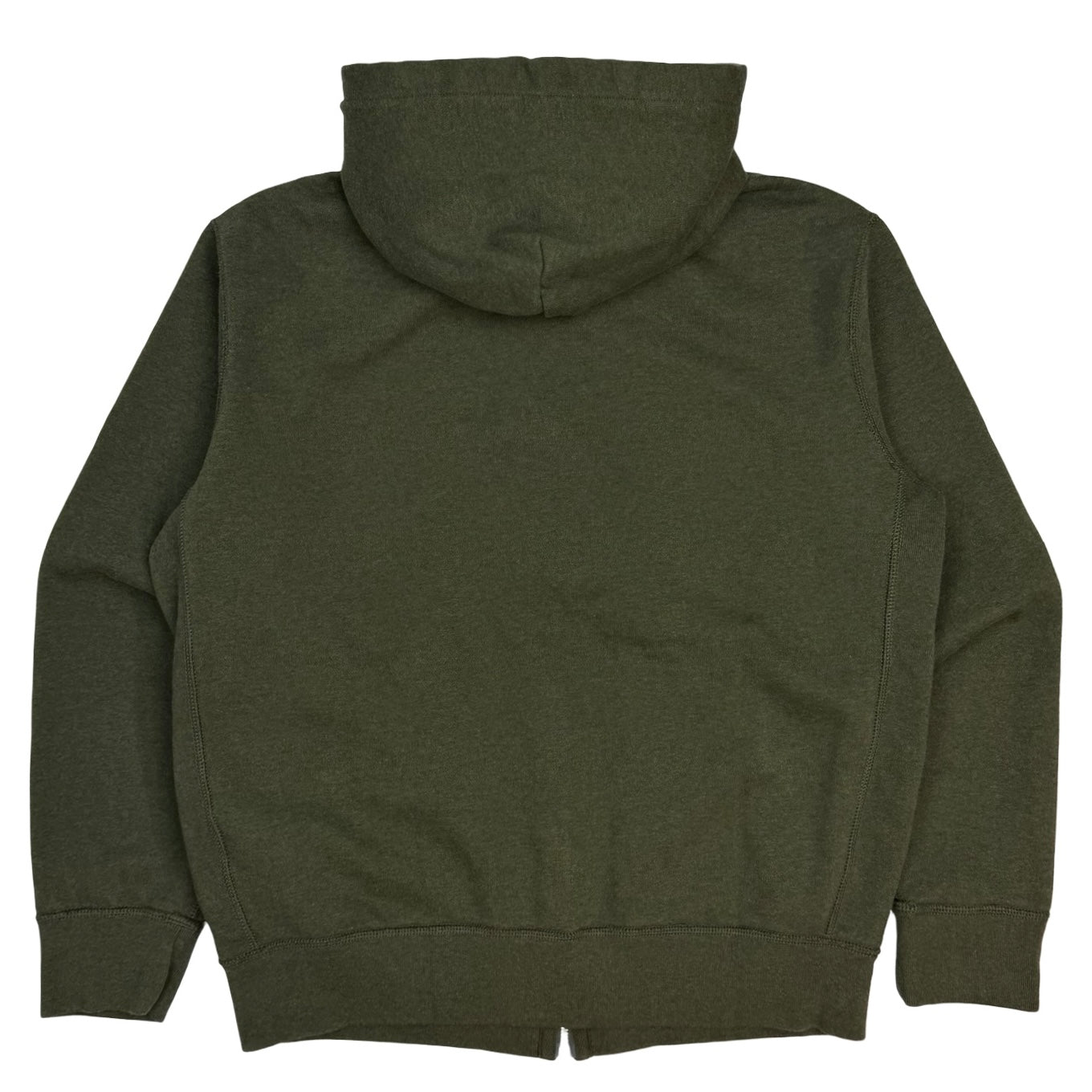 Vintage Polo Ralph Lauren Thermal Lined Zip Up Hoodie Army Green
