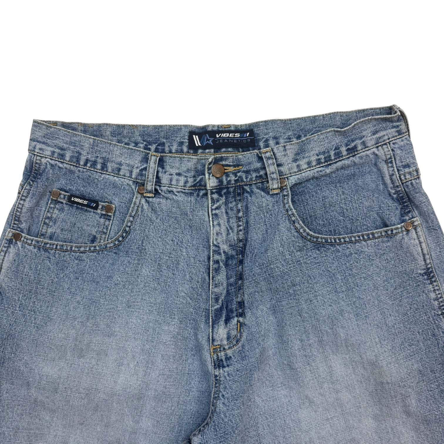 Vintage Vibes Jeanetics Denim Shorts Medium Wash