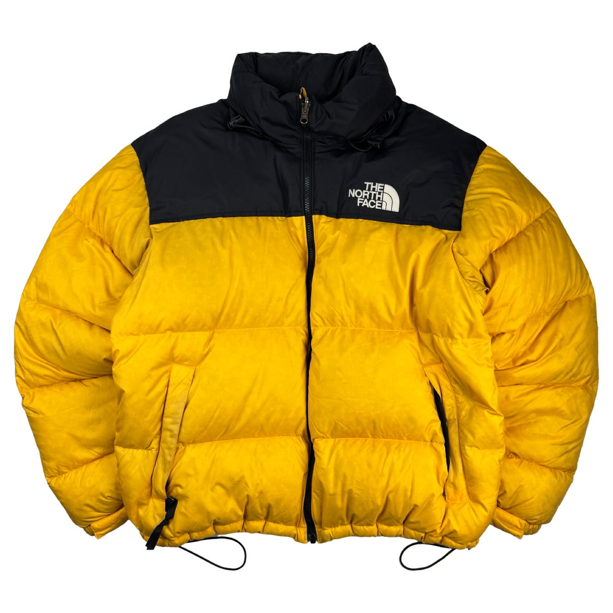 The North Face 700 Down Puffer Jacket Yellow/Black