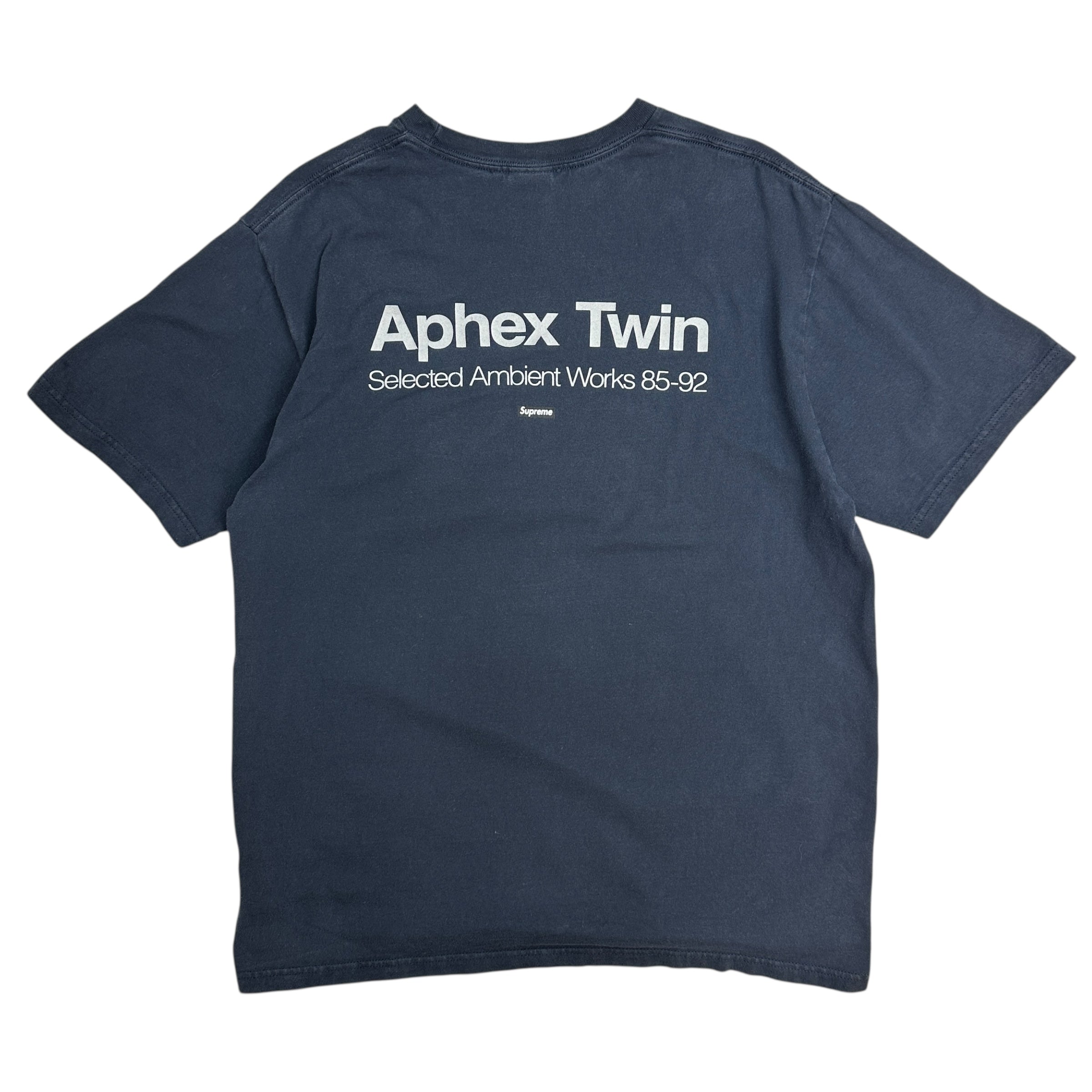 Supreme Aphex Twins Ambient Works Tee Navy