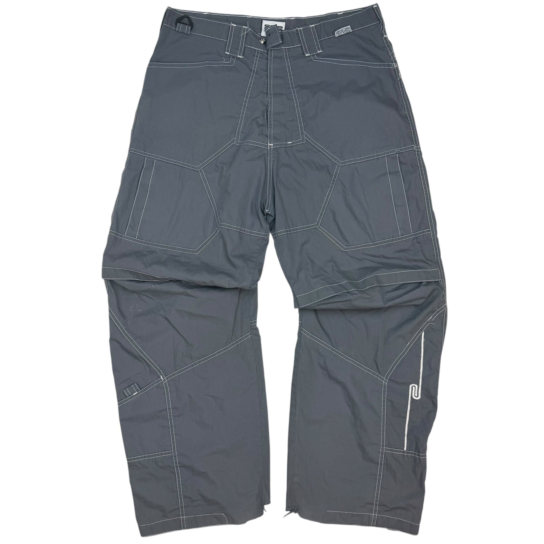 Vintage Snub Industries Technical Pants Grey