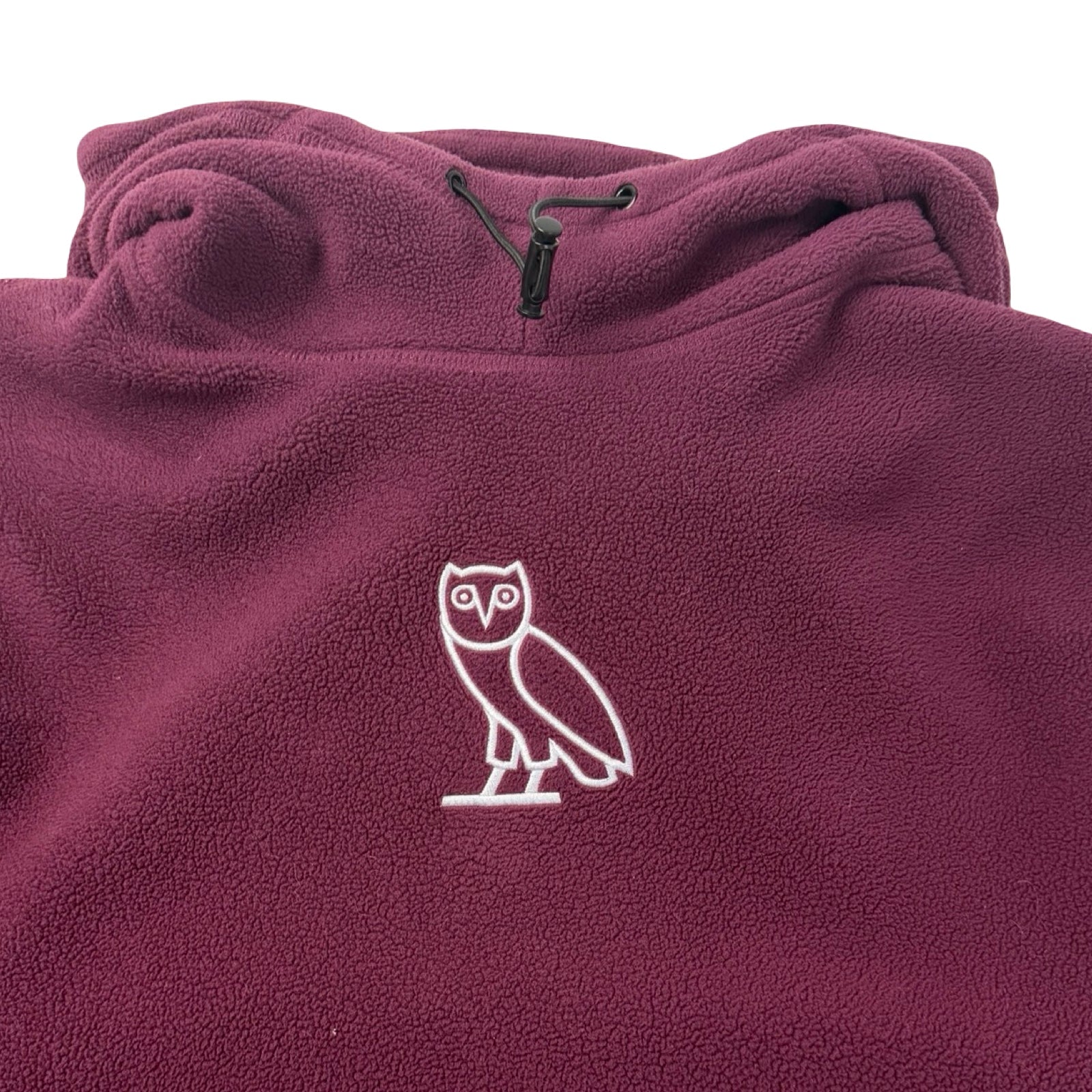OVO Polartec Hoodie Fleece Burgundy
