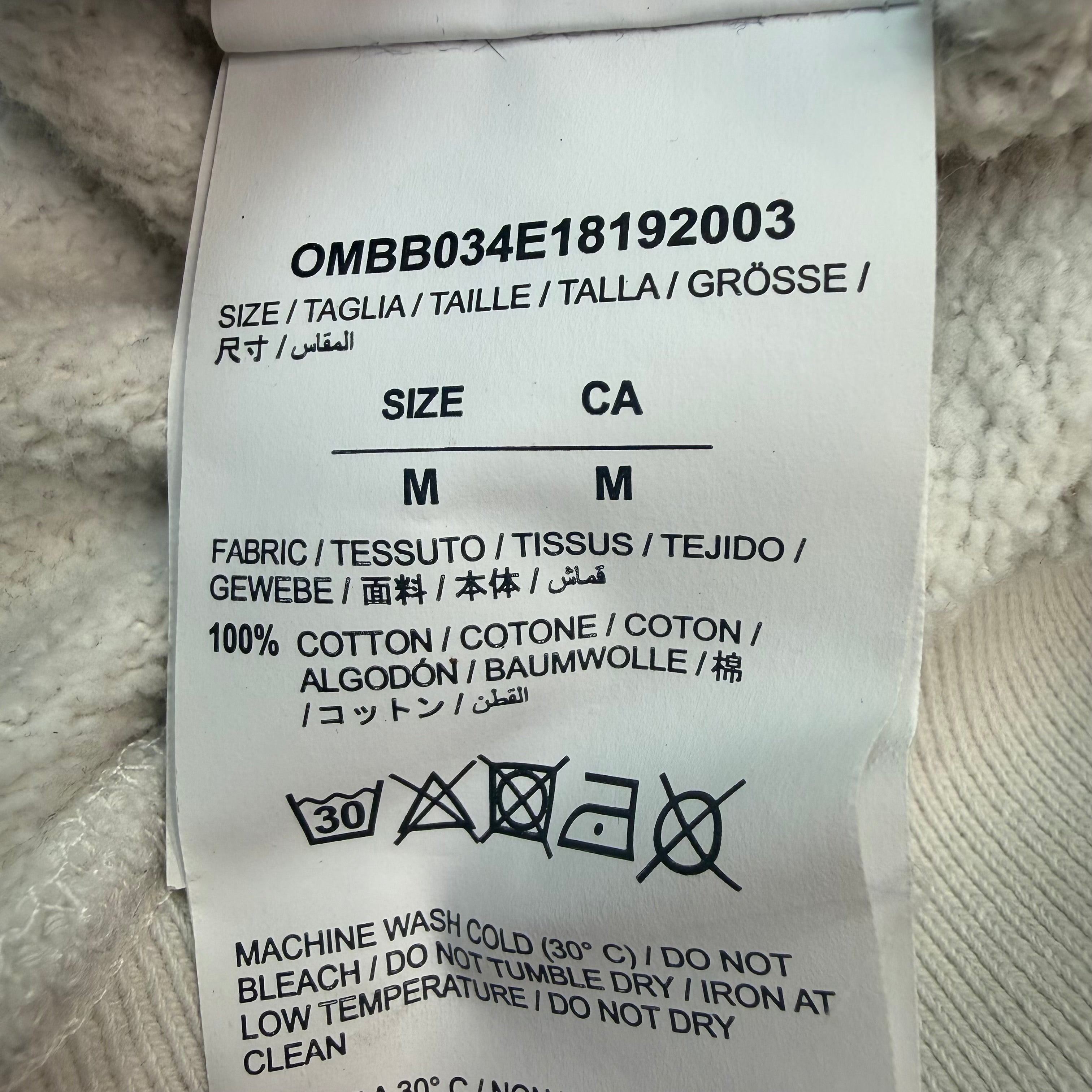 Off-White Wing Off Logo Hoodie White