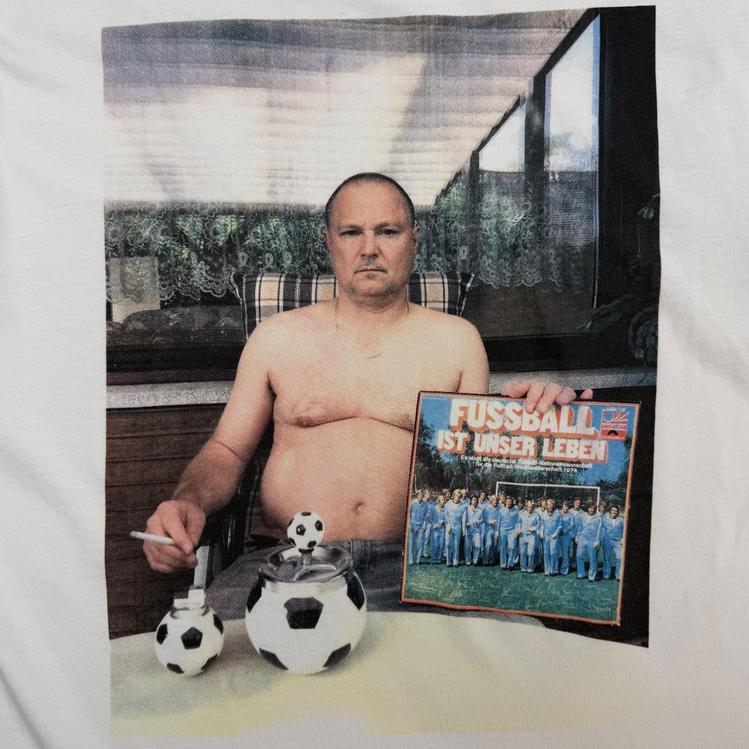Palace Juergen Teller 3 Tee White