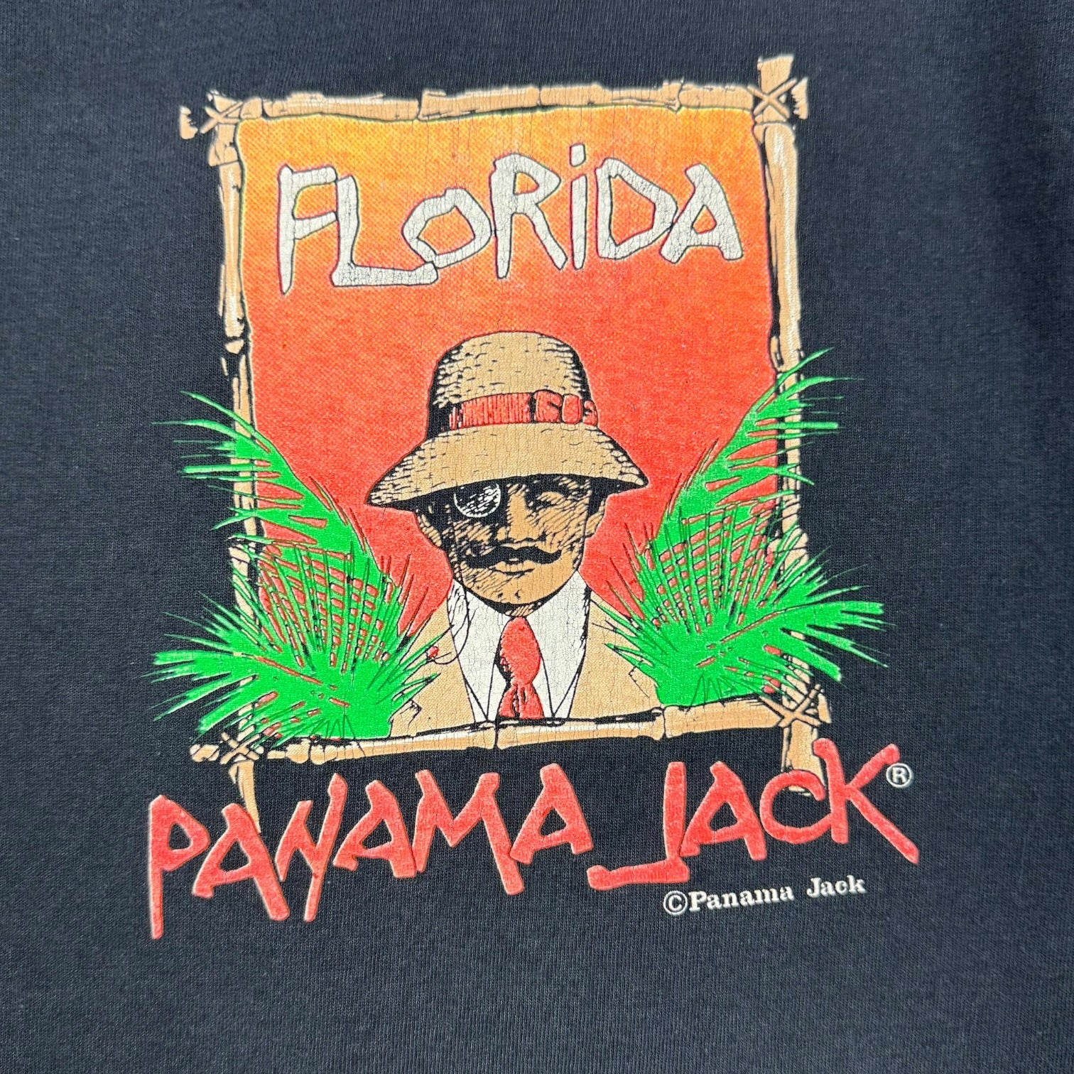 Vintage Panama Jack Tee Black