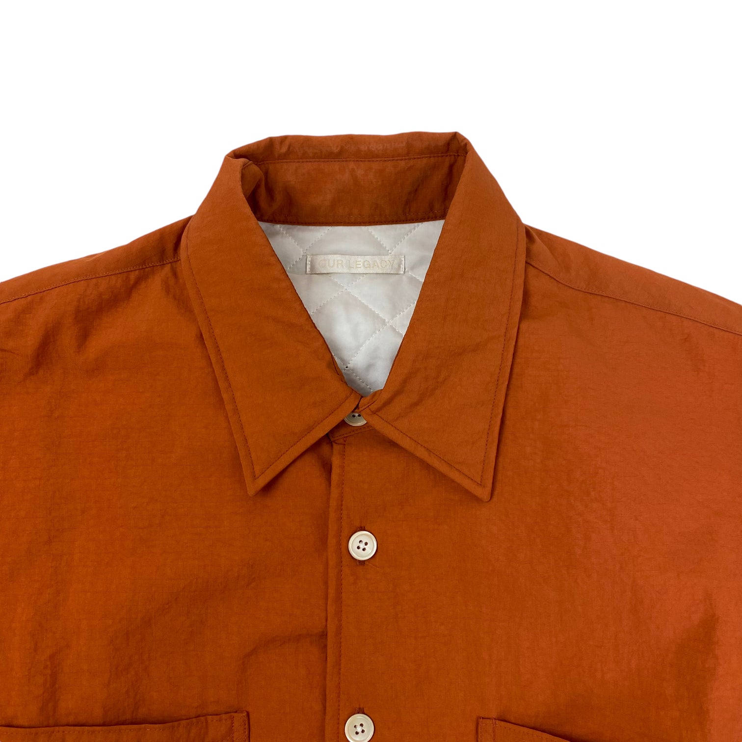 Stüssy x Our Legacy Workshop Fatigue Shirt Orange